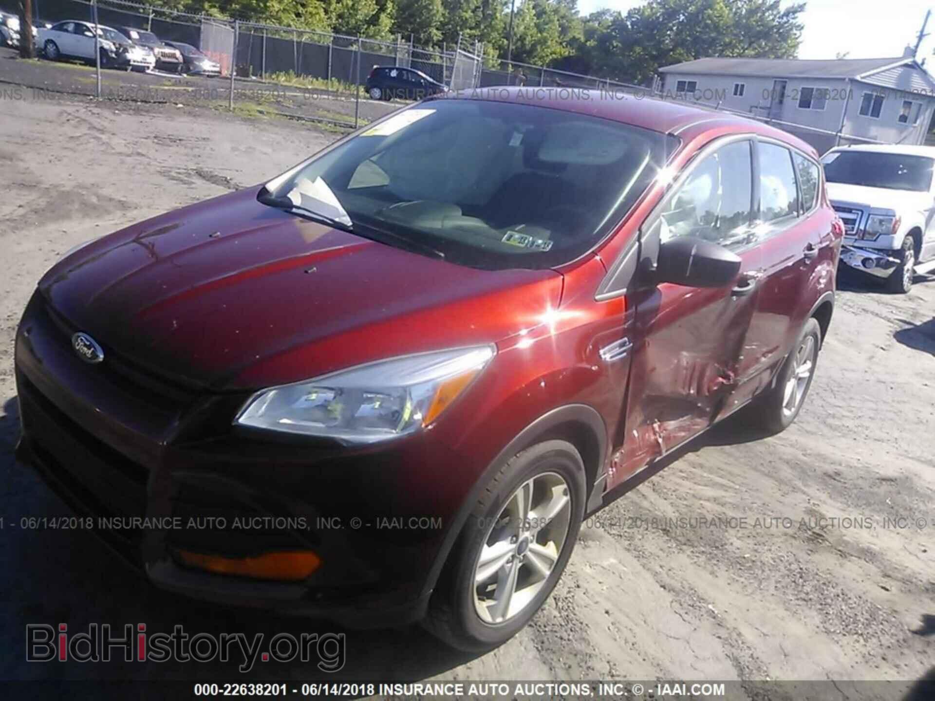 2014 Ford Escape - VIN: 1FMCU0F76EUE54836 - Фото 2