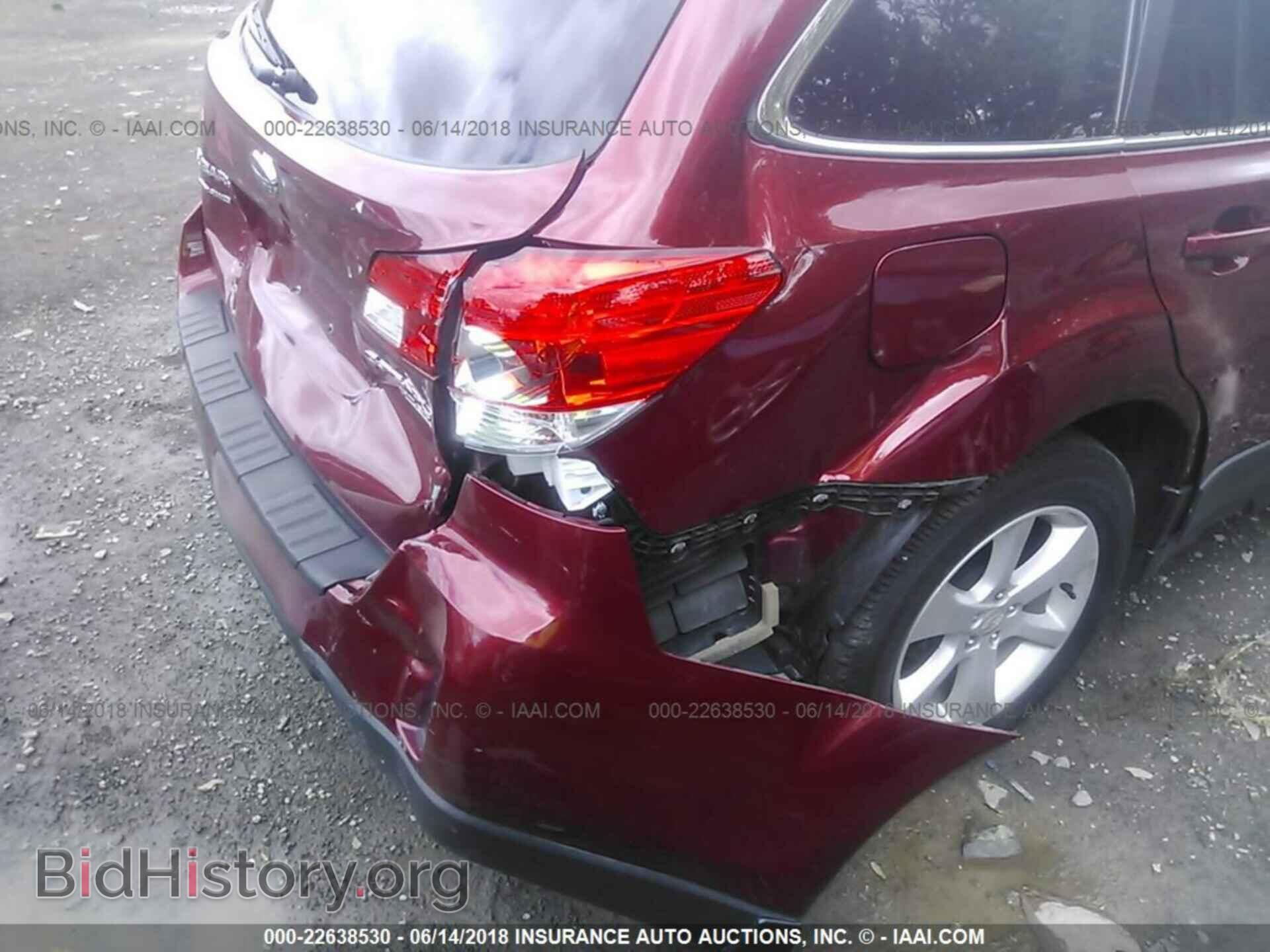 2014 Subaru Outback - VIN: 4S4BRBCC3E3305364 - Фото 6