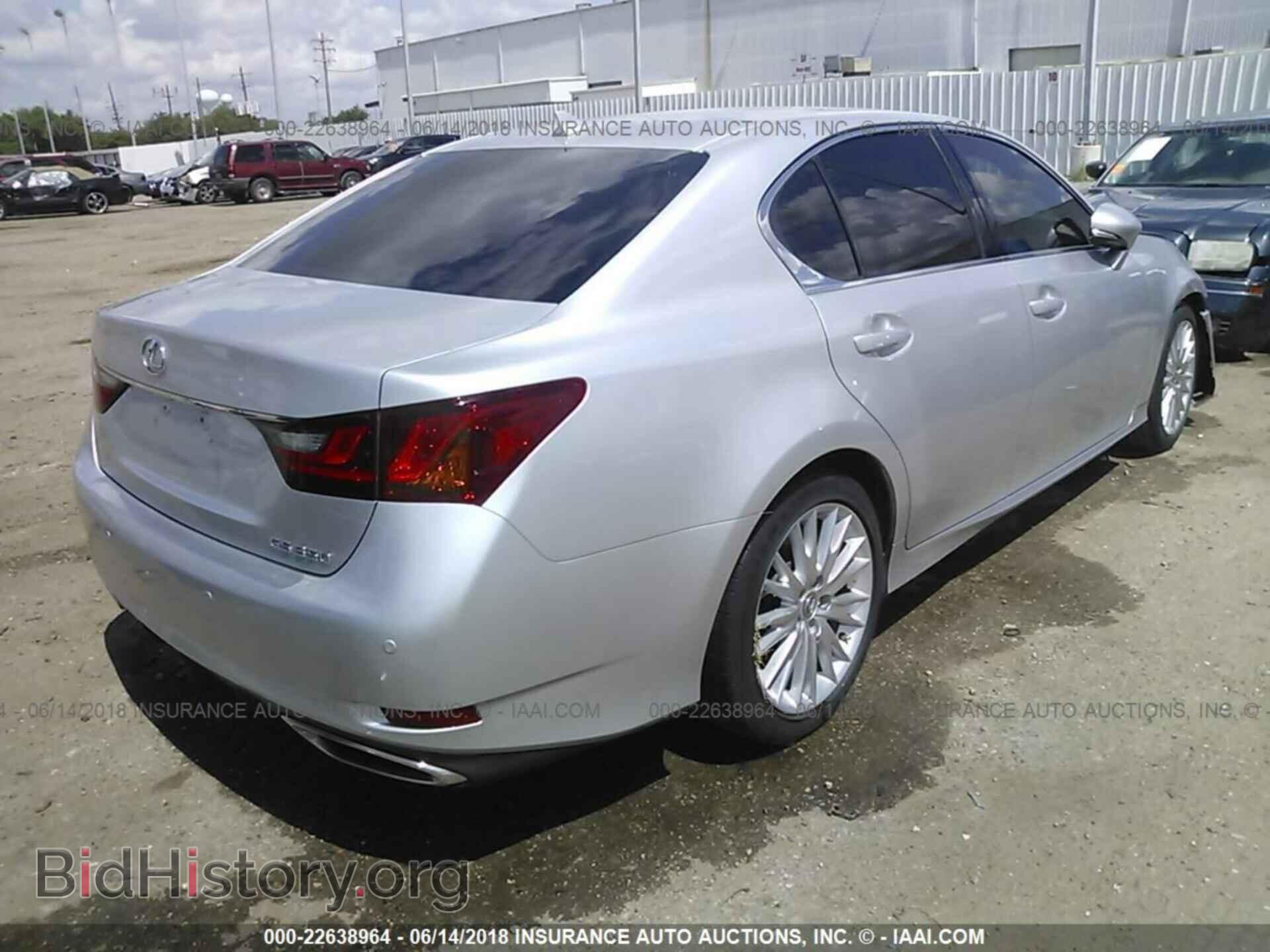 2013 Lexus Gs - VIN: JTHBE1BL3D5022945 - Photo 4