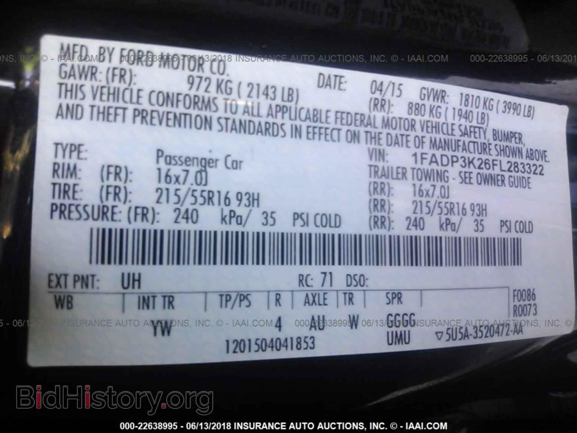 2015 Ford Focus - VIN: 1FADP3K26FL283322 - Photo 9