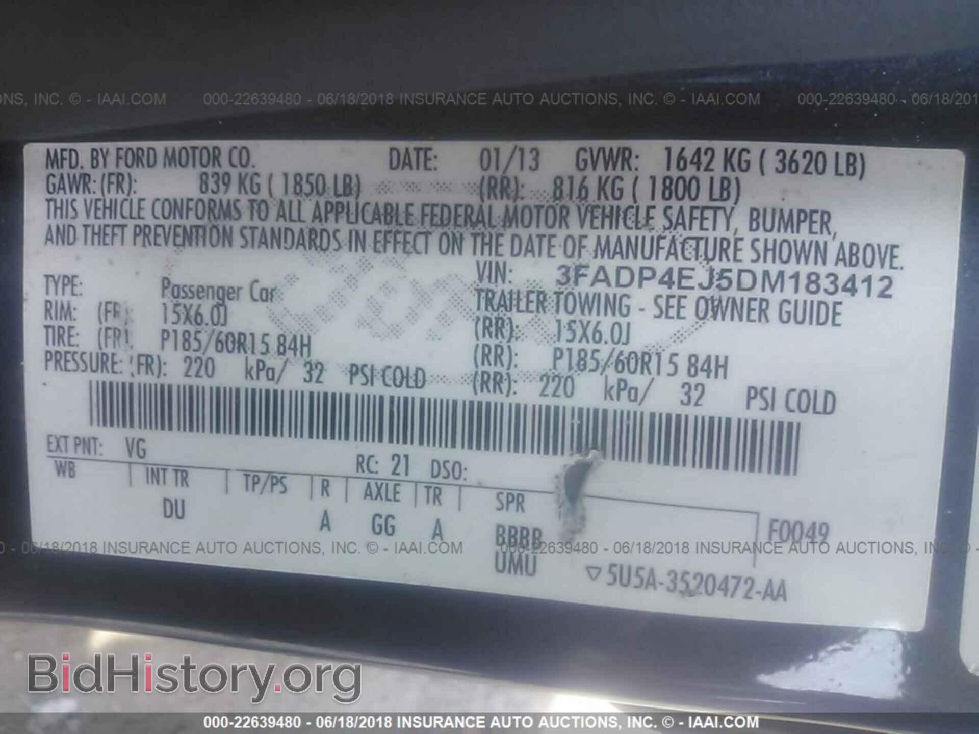 2013 Ford Fiesta - VIN: 3FADP4EJ5DM183412 - Photo 9