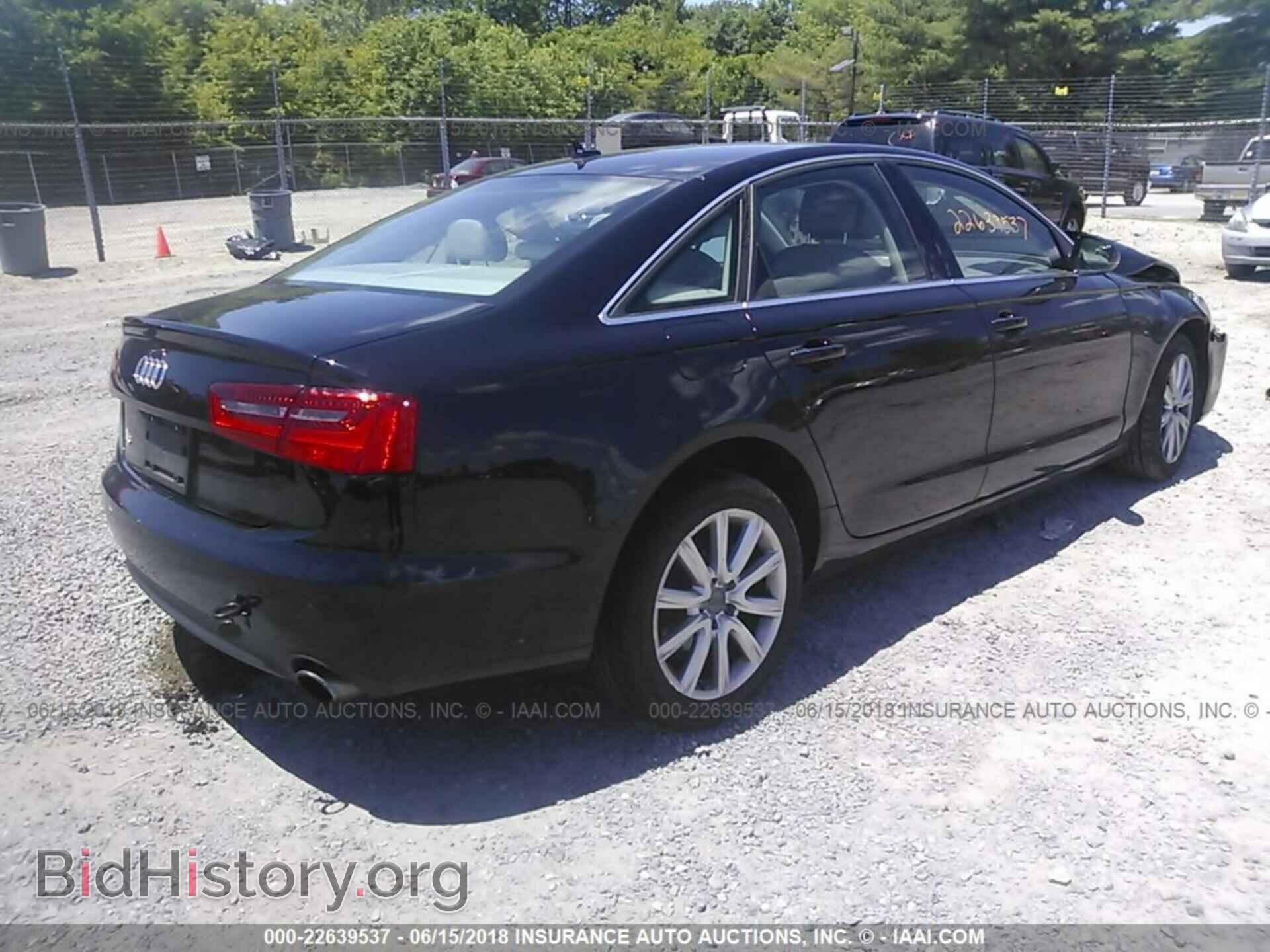 2013 Audi A6 - VIN: WAUGFAFC1DN084954 - Фото 4