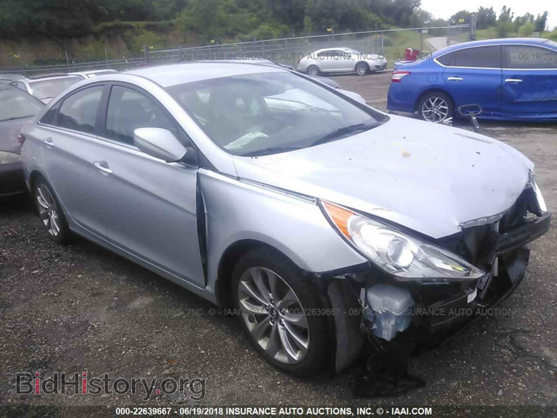 Photo 5NPEC4AB9CH395582 - Hyundai Sonata 2012