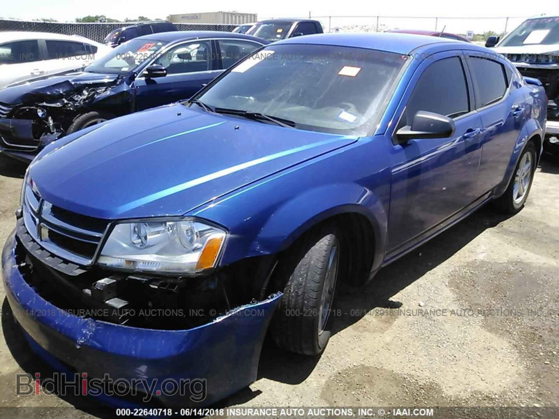 2013 Dodge Avenger - VIN: 1C3CDZAG8DN587336 - Фото 2