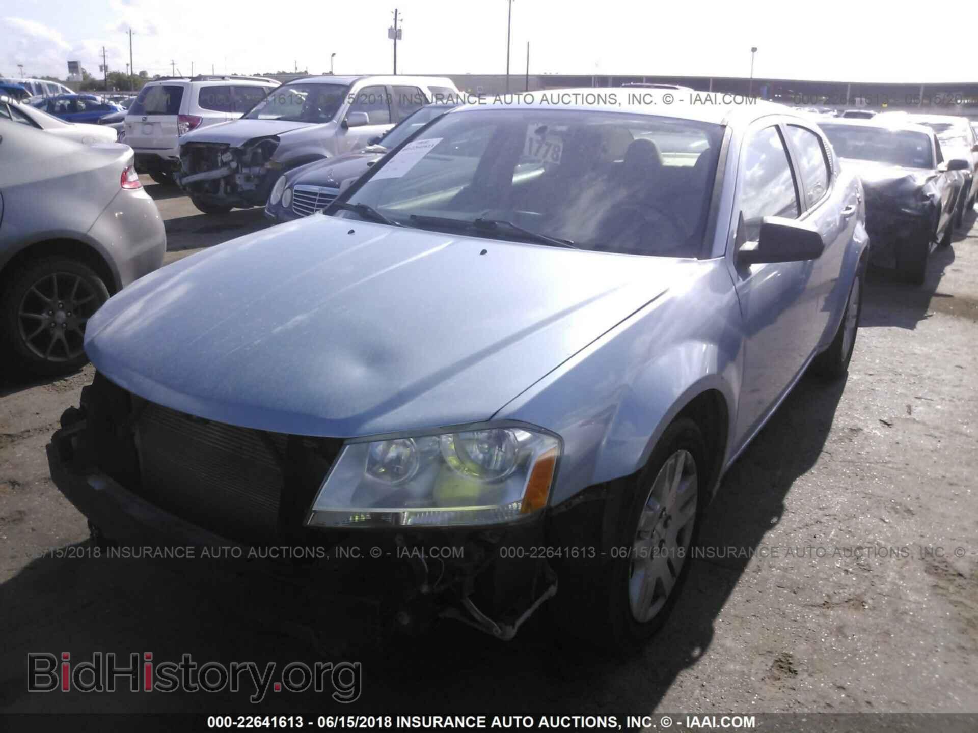 2013 Dodge Avenger - VIN: 1C3CDZAG6DN771335 - Фото 2