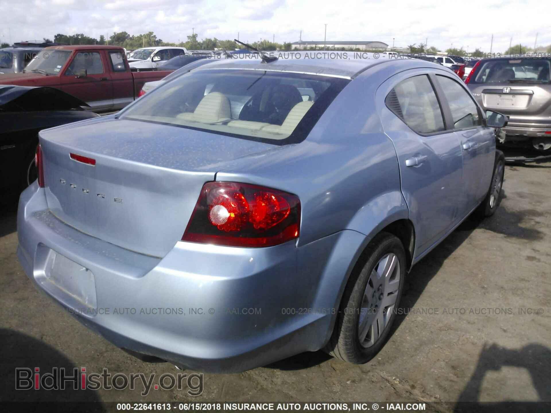 2013 Dodge Avenger - VIN: 1C3CDZAG6DN771335 - Фото 4