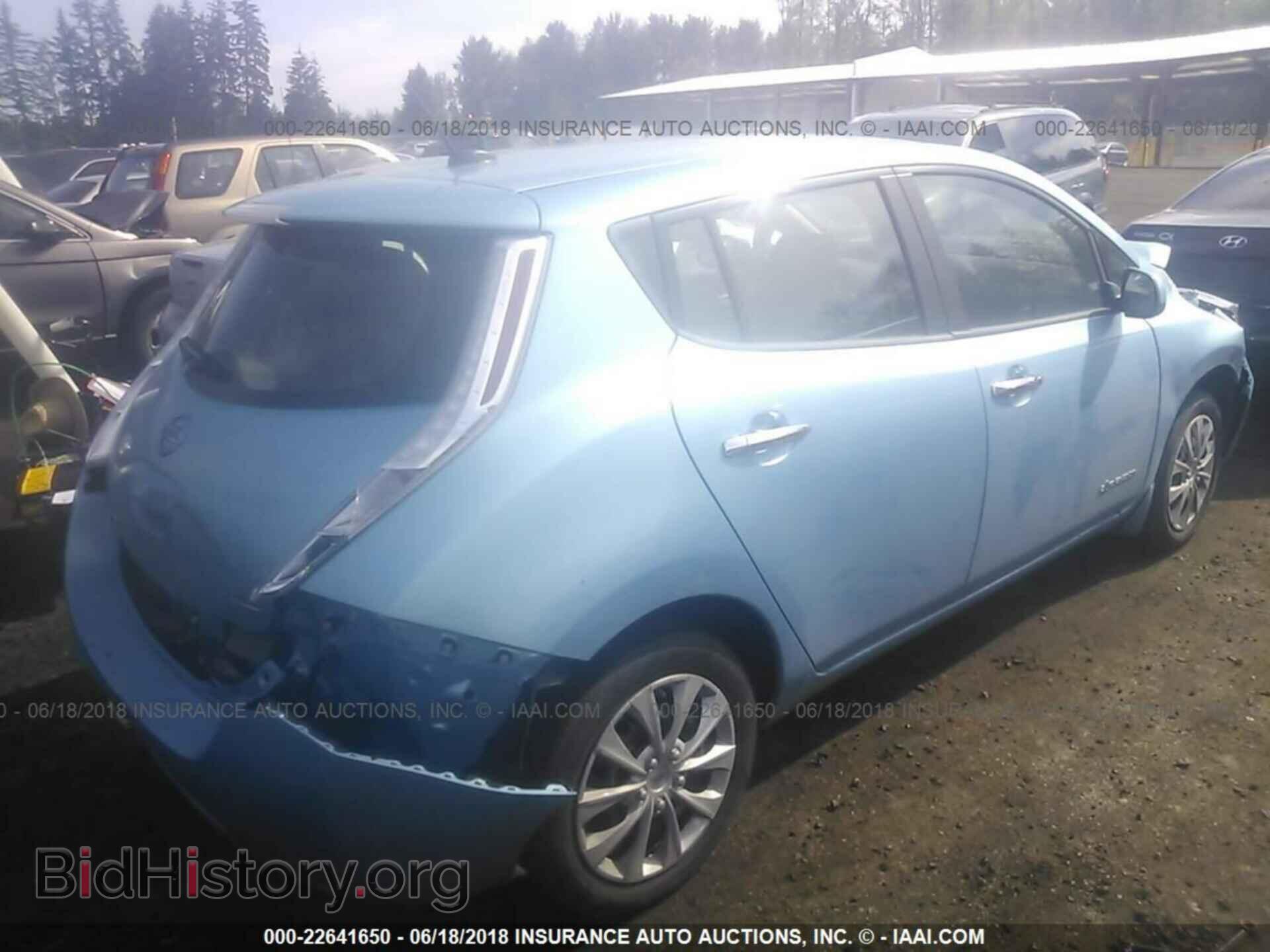2015 Nissan Leaf - VIN: 1N4AZ0CPXFC310155 - Фото 4