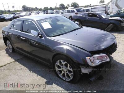 2017 Chrysler 300C, серый — VIN 2C3CCASG3HH534156, IAAI