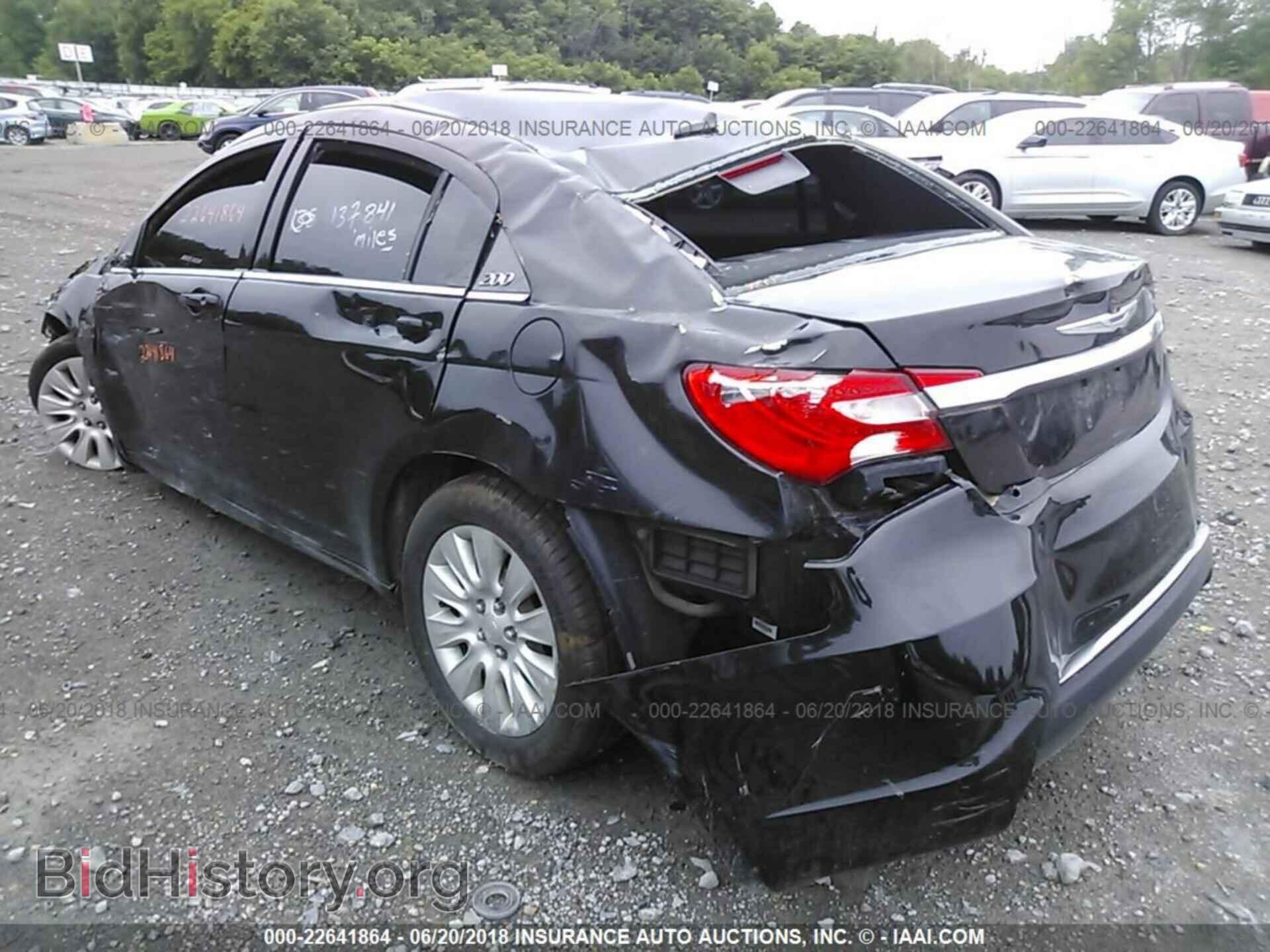 2012 Chrysler 200 - VIN: 1C3CCBAB4CN320000 - Фото 3