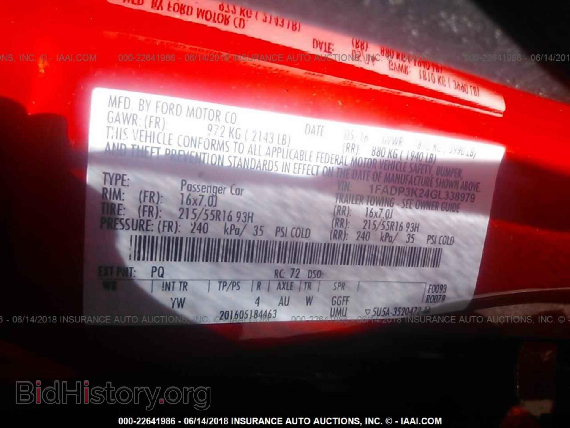 2016 Ford Focus - VIN: 1FADP3K24GL338979 - Photo 9