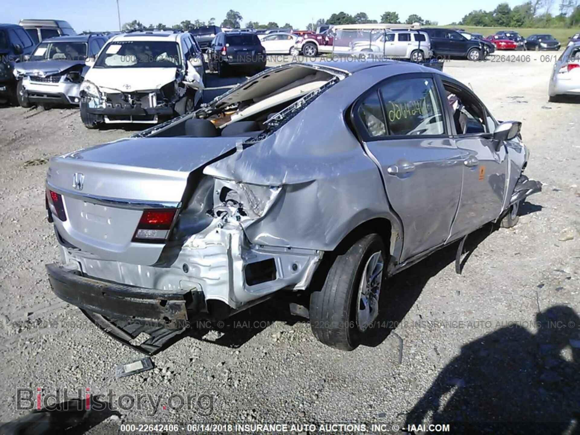 2013 Honda Civic - VIN: 19XFB2F53DE095069 - Фото 4