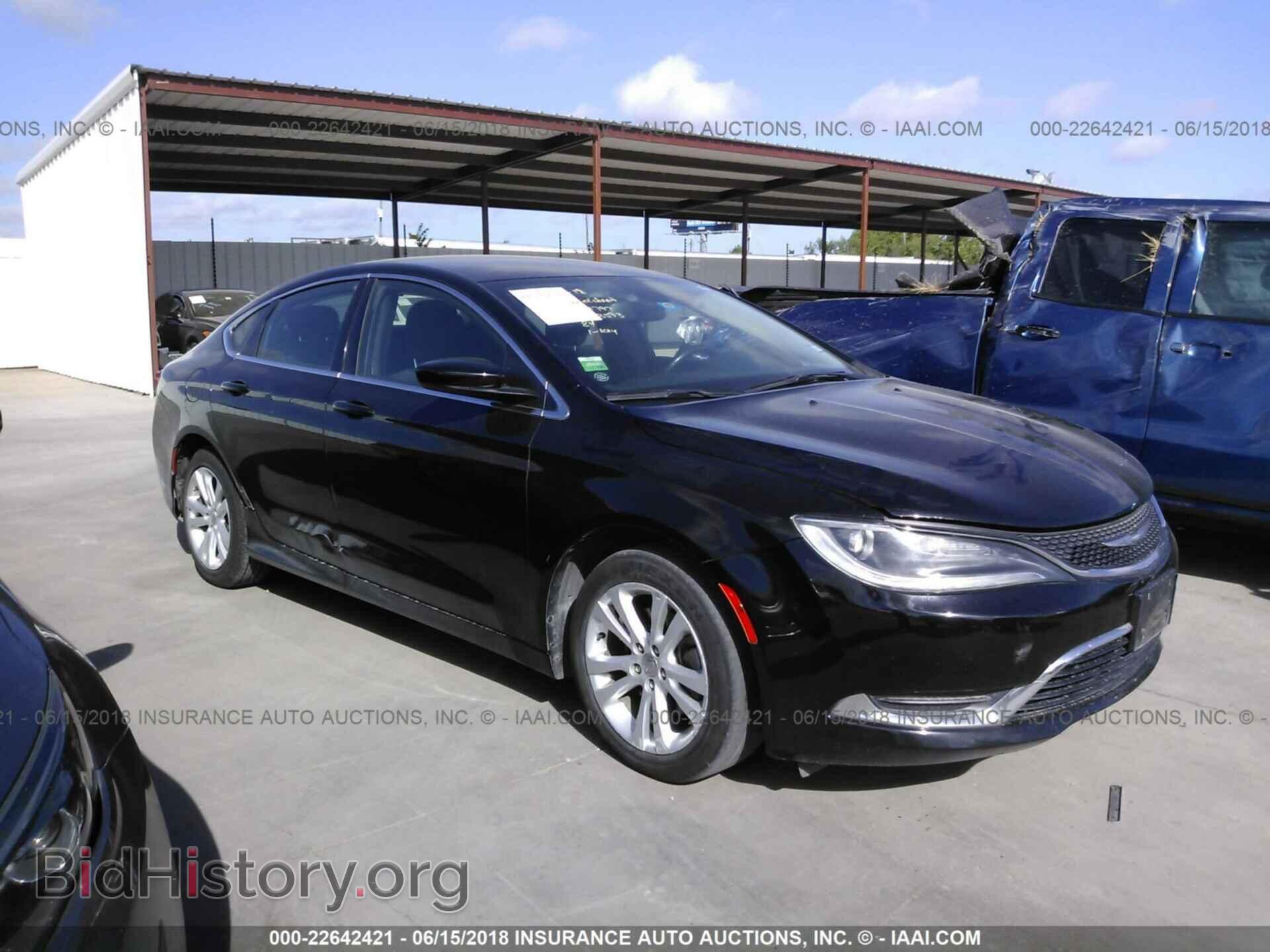 Photo 1C3CCCAB3FN594329 - Chrysler 200 2015