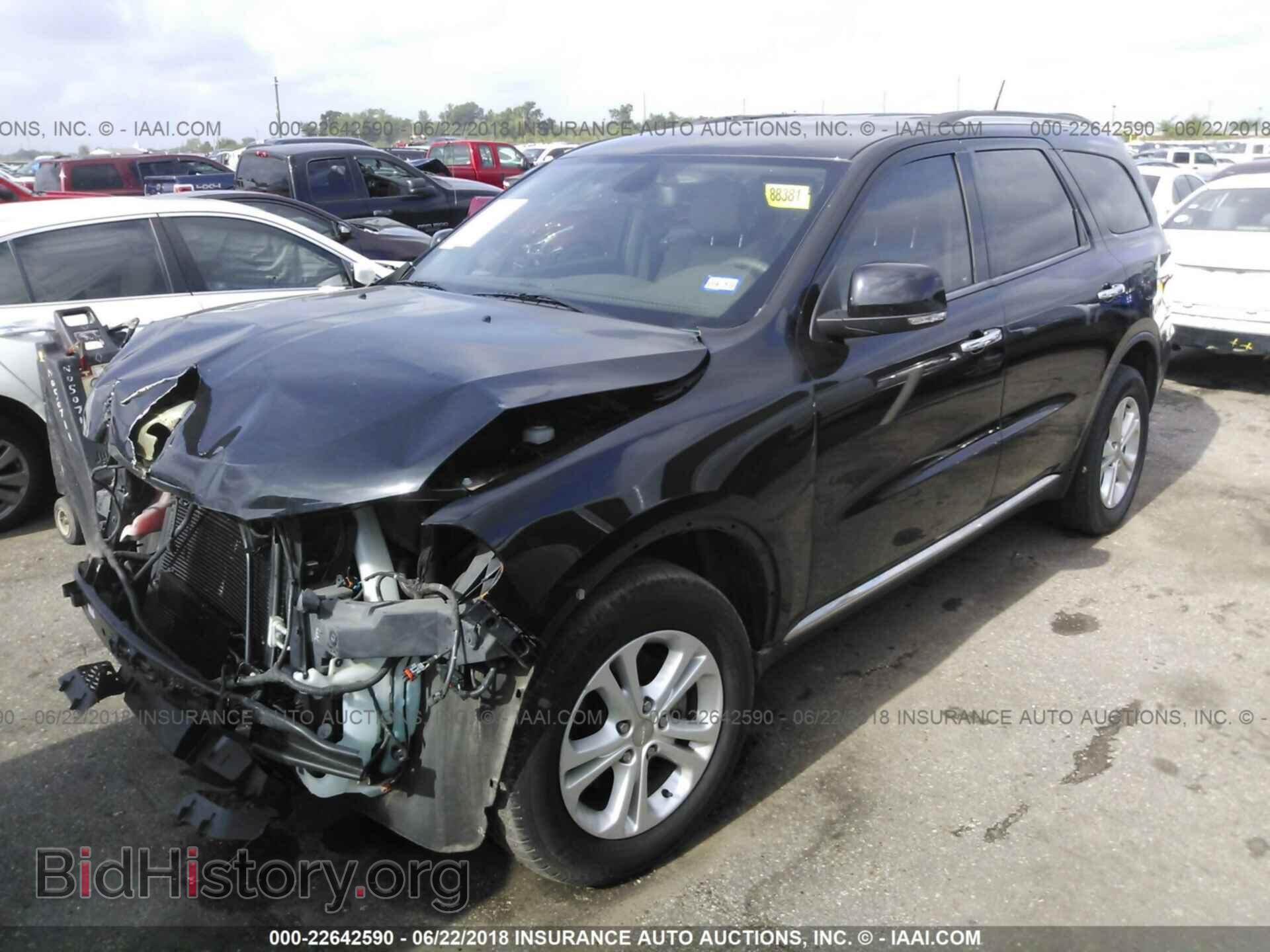 2013 Dodge Durango - VIN: 1C4RDHDG8DC672619 - Фото 2
