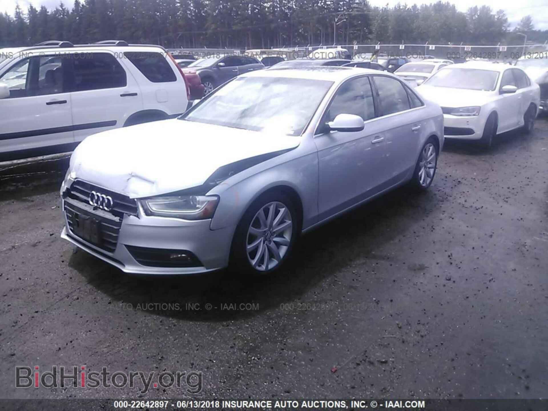 2013 Audi A4 - VIN: WAUFFAFL6DN009341 - Photo 2
