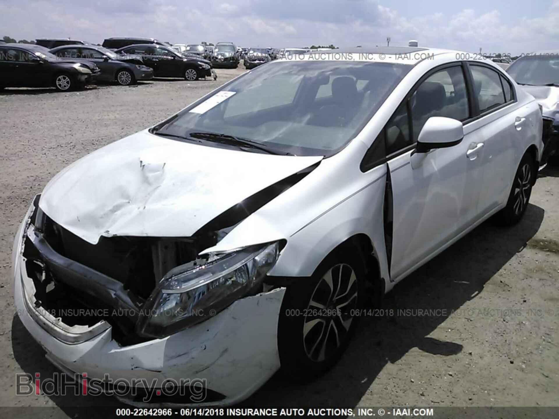 2013 Honda Civic - VIN: 19XFB2F87DE069102 - Фото 2