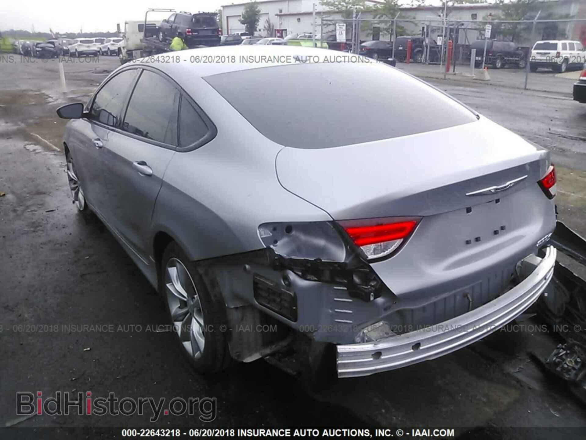 2016 Chrysler 200 - VIN: 1C3CCCBG0GN111259 - Фото 3