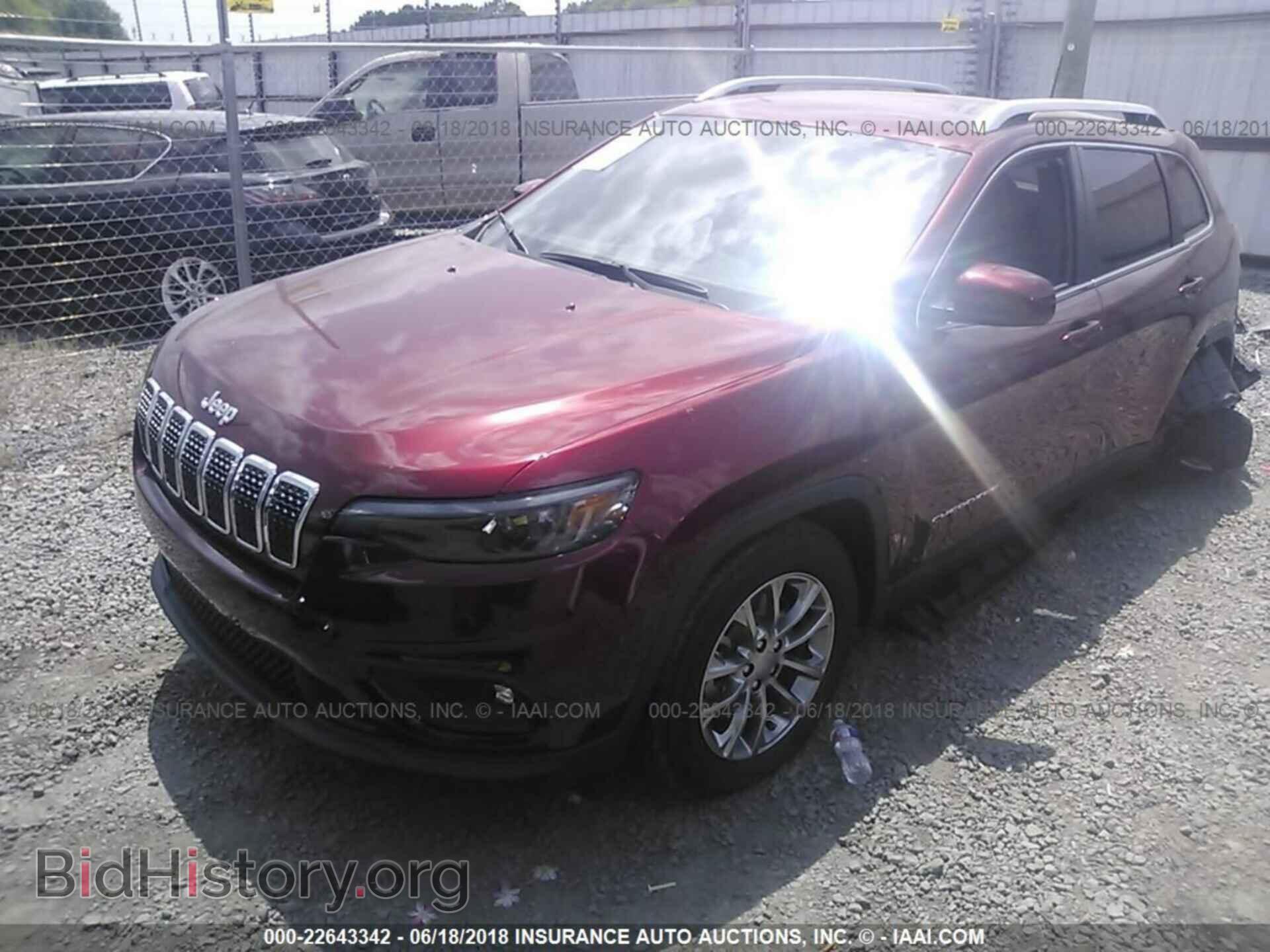 2019 JEEP CHEROKEE - VIN: 1C4PJLLB2KD176635 - Фото 2