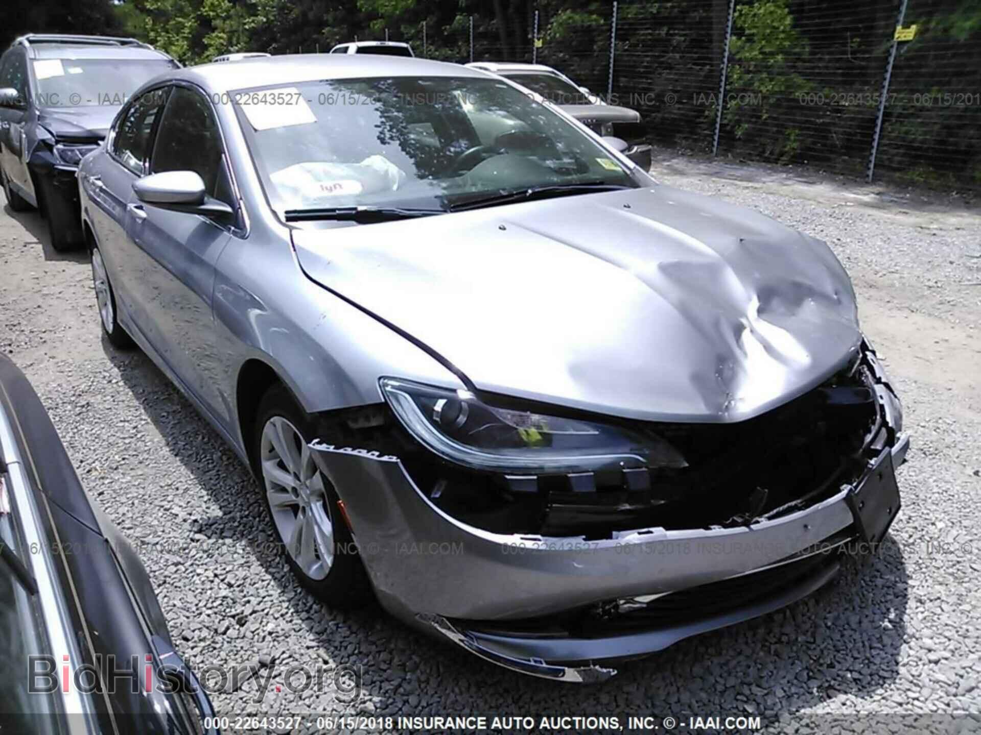 Photo 1C3CCCAB9FN554787 - Chrysler 200 2015