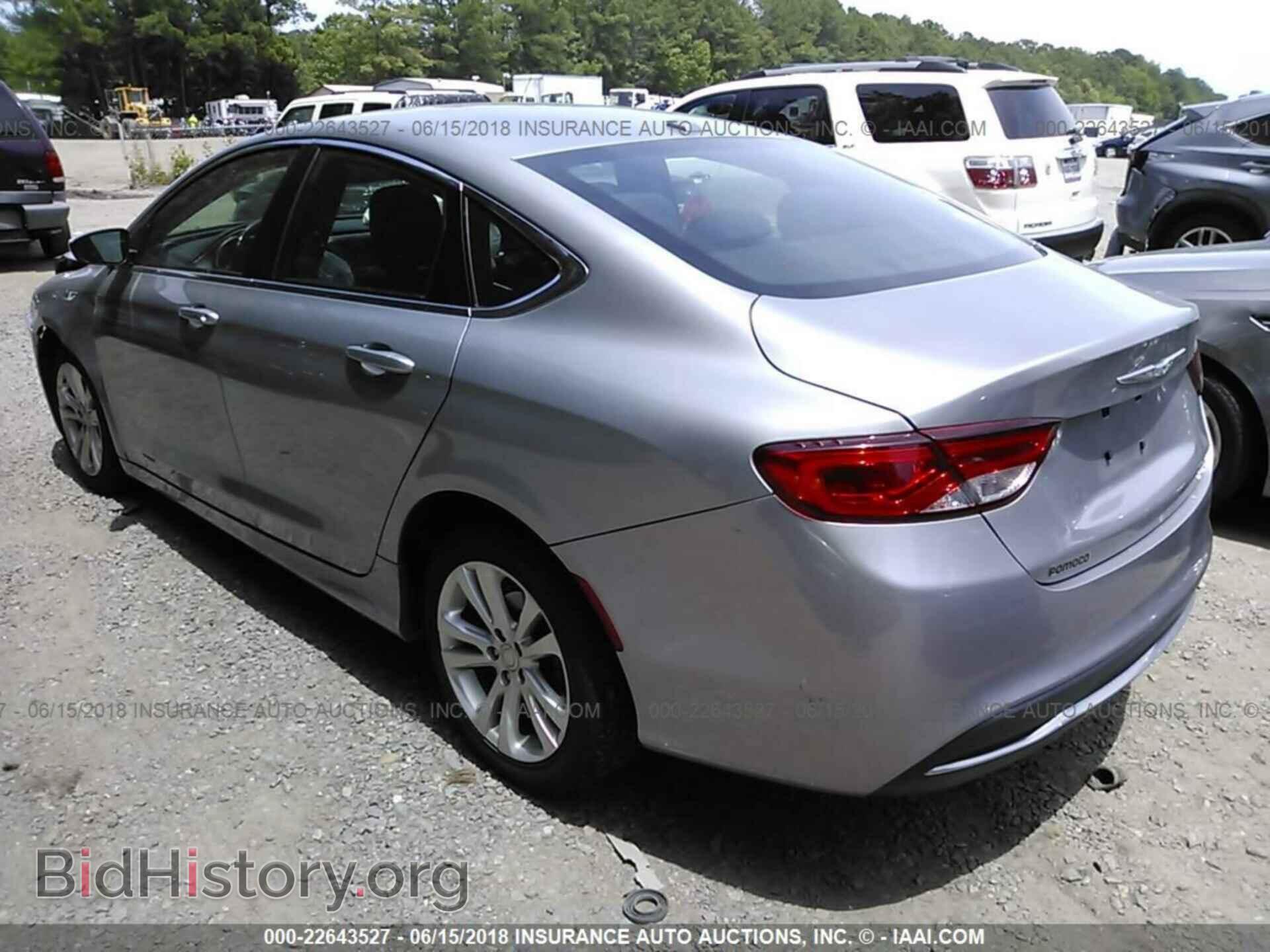 2015 Chrysler 200 - VIN: 1C3CCCAB9FN554787 - Фото 3