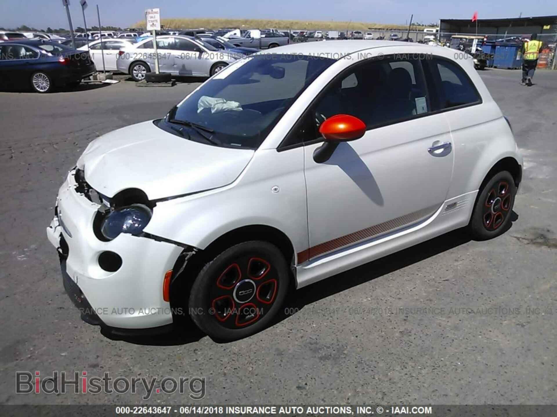 2017 Fiat 500 - VIN: 3C3CFFGEXHT545982 - Photo 2
