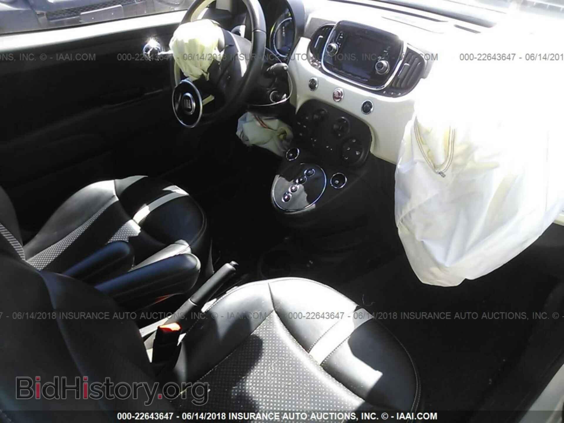 2017 Fiat 500 - VIN: 3C3CFFGEXHT545982 - Photo 5