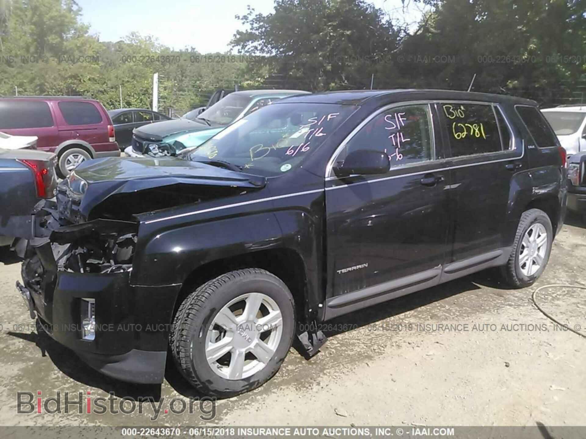 2014 Gmc Terrain - VIN: 2GKALMEK4E6195486 - Фото 2