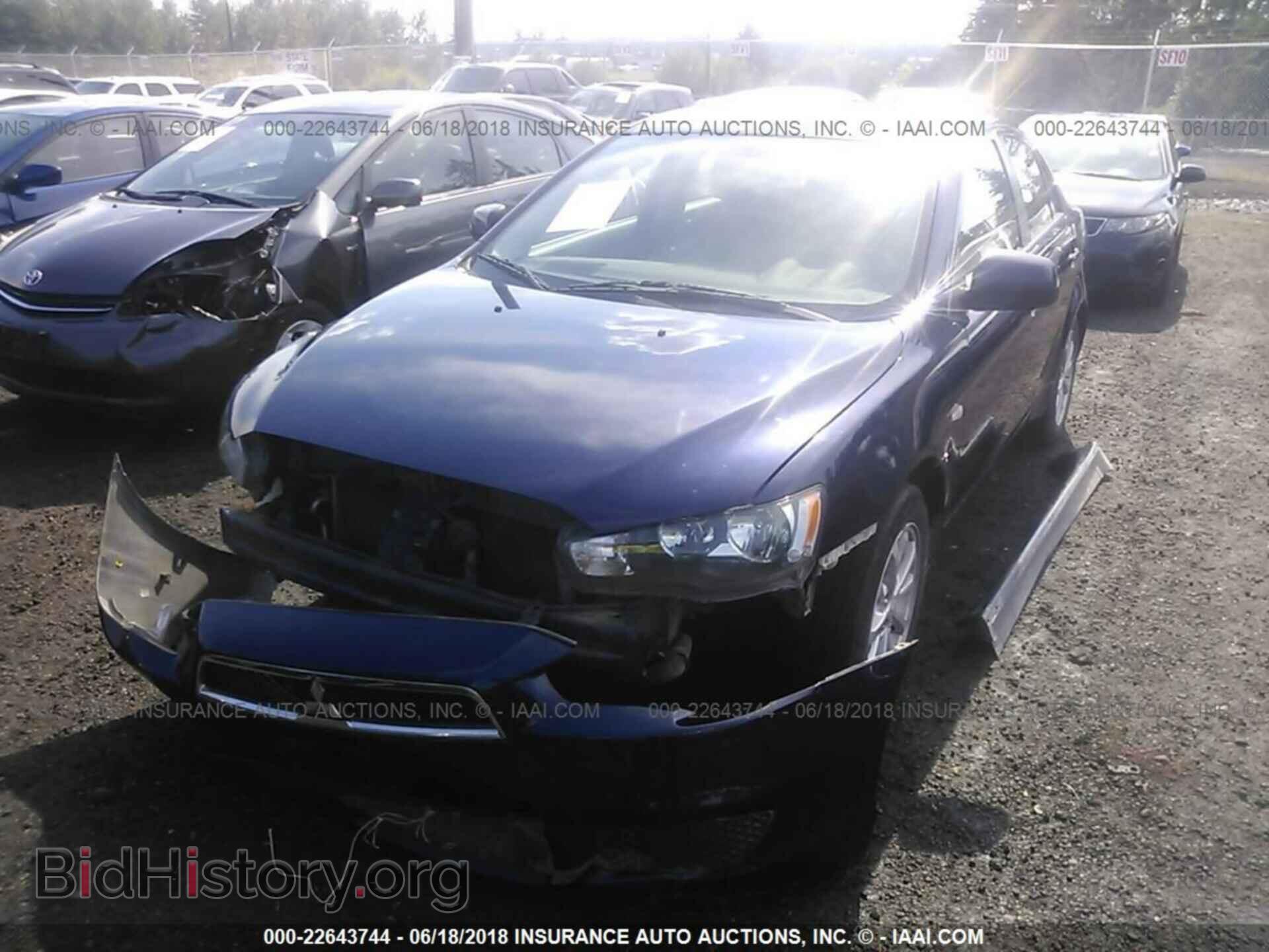 2013 Mitsubishi Lancer - VIN: JA32U2FU7DU014204 - Фото 2