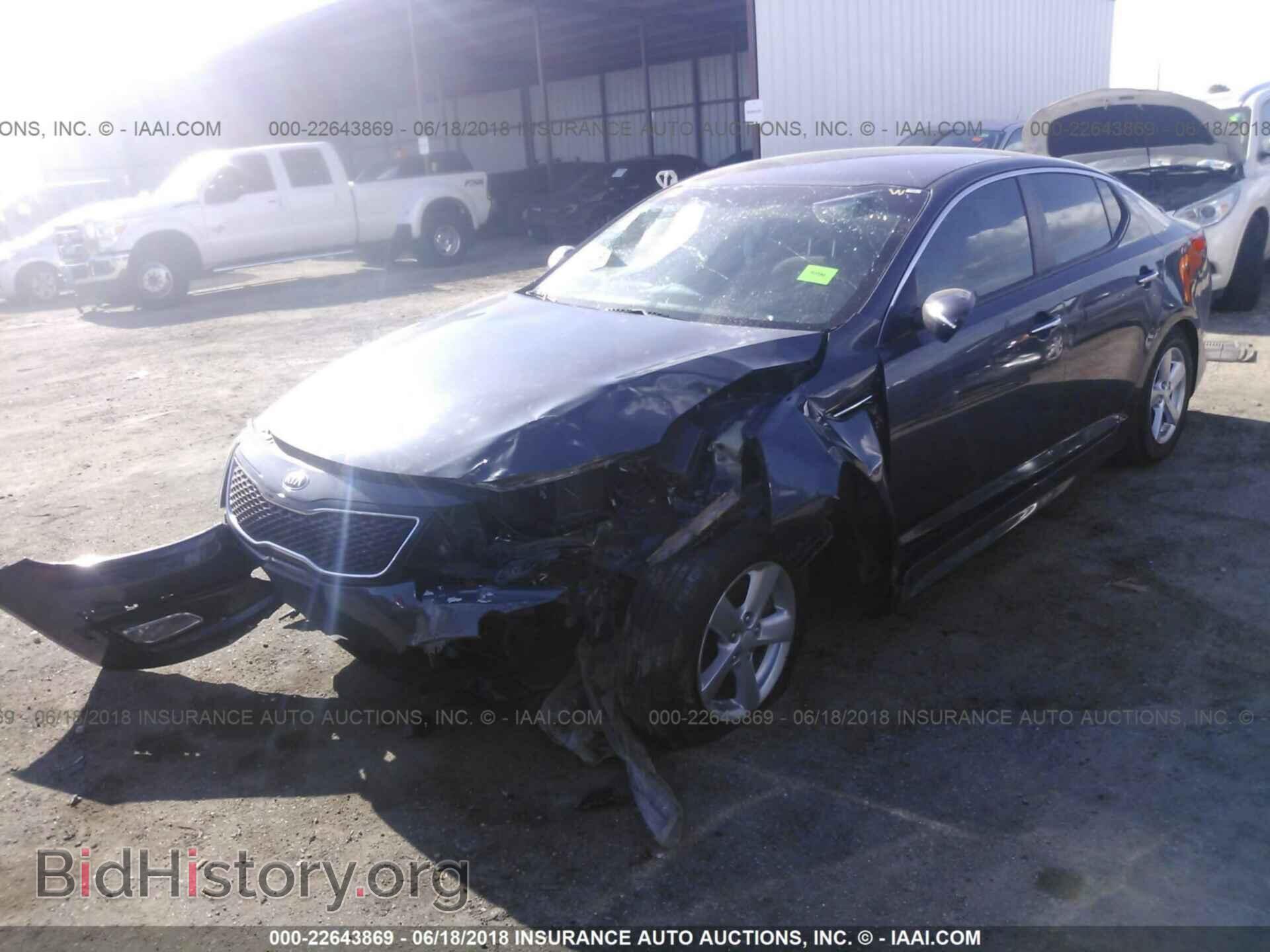 2015 Kia Optima - VIN: KNAGM4A71F5632861 - Photo 2