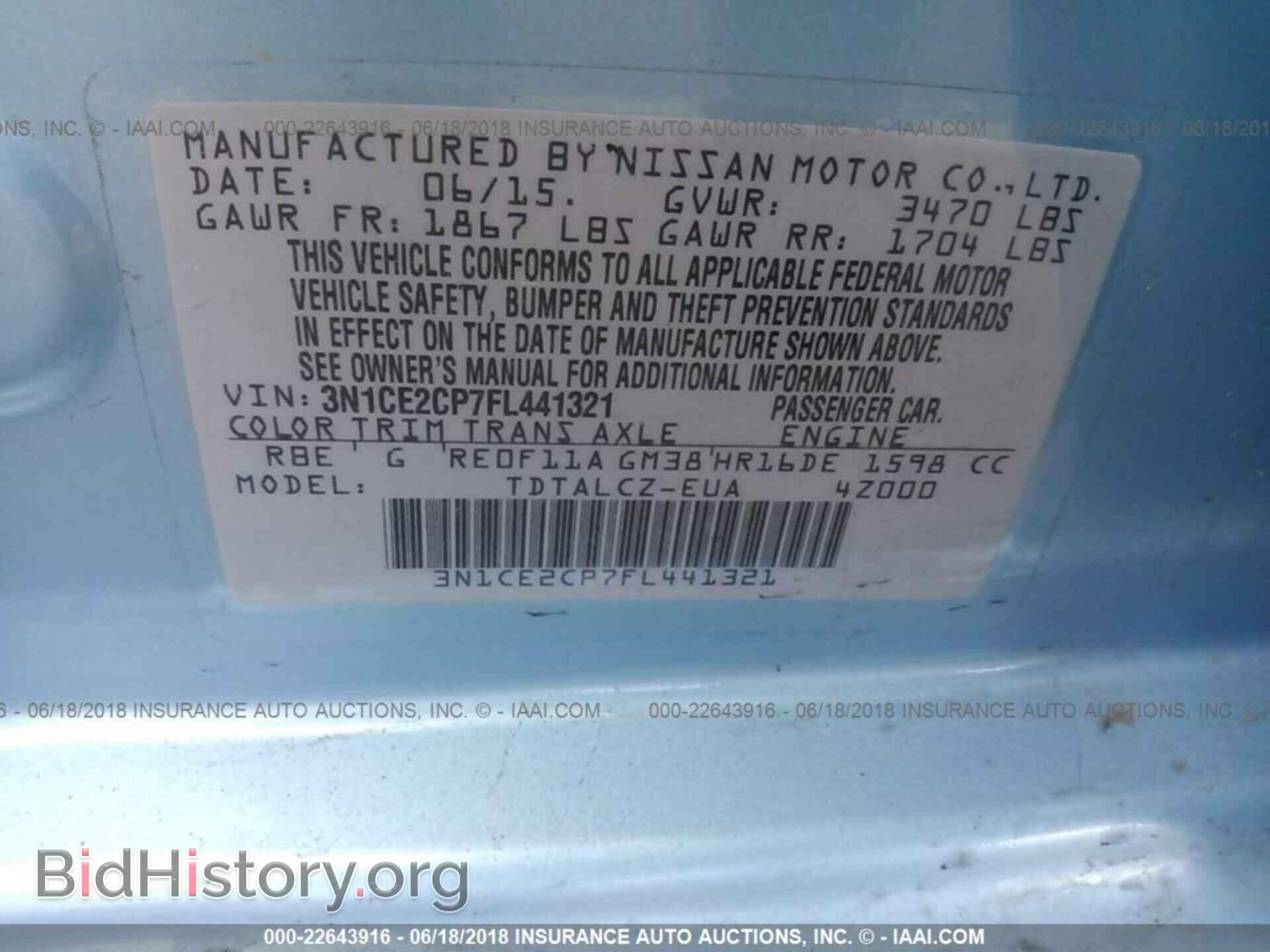 2015 Nissan Versa note - VIN: 3N1CE2CP7FL441321 - Photo 9