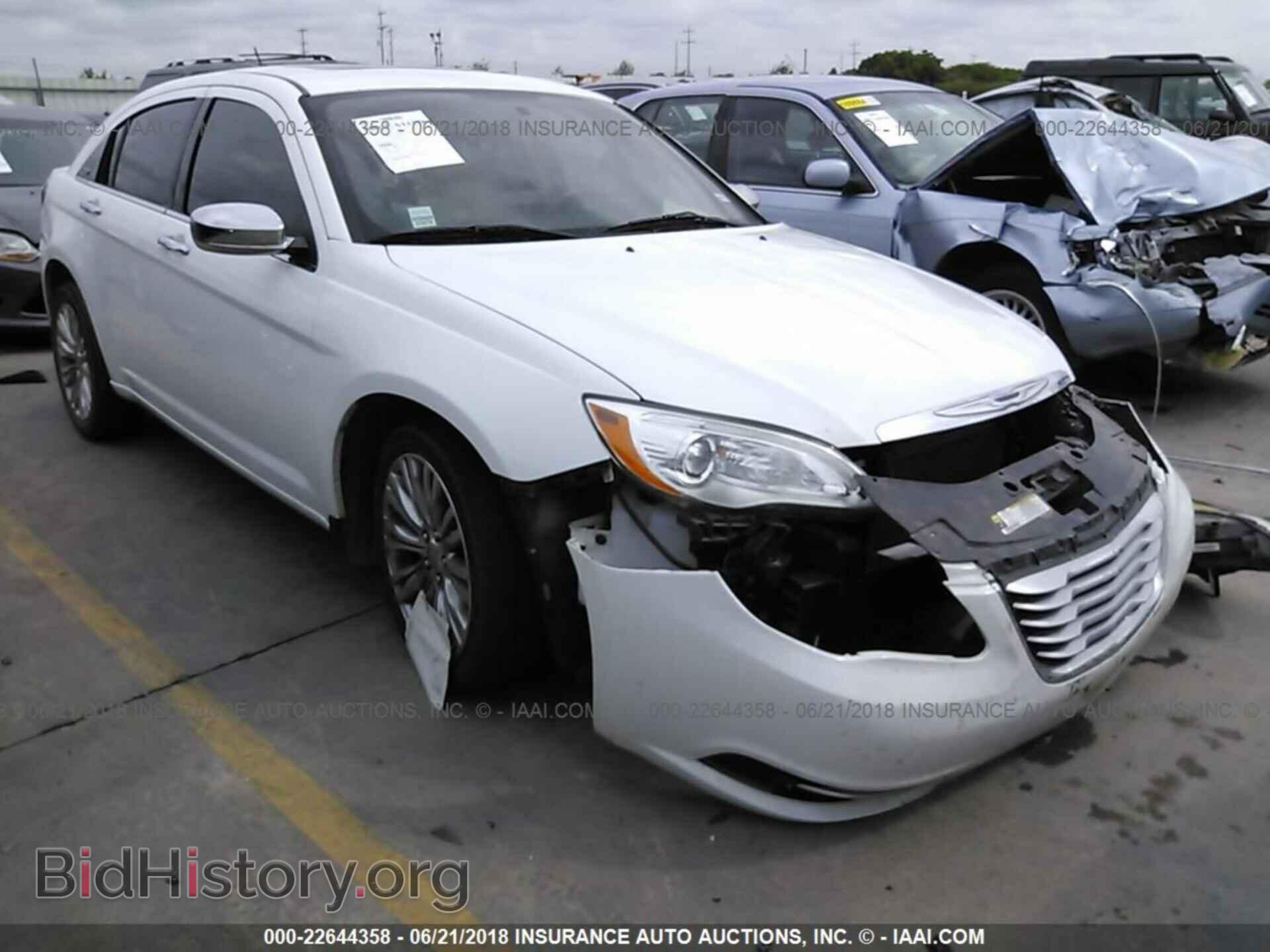 Фотография 1C3CCBCG3CN127894 - Chrysler 200 2012