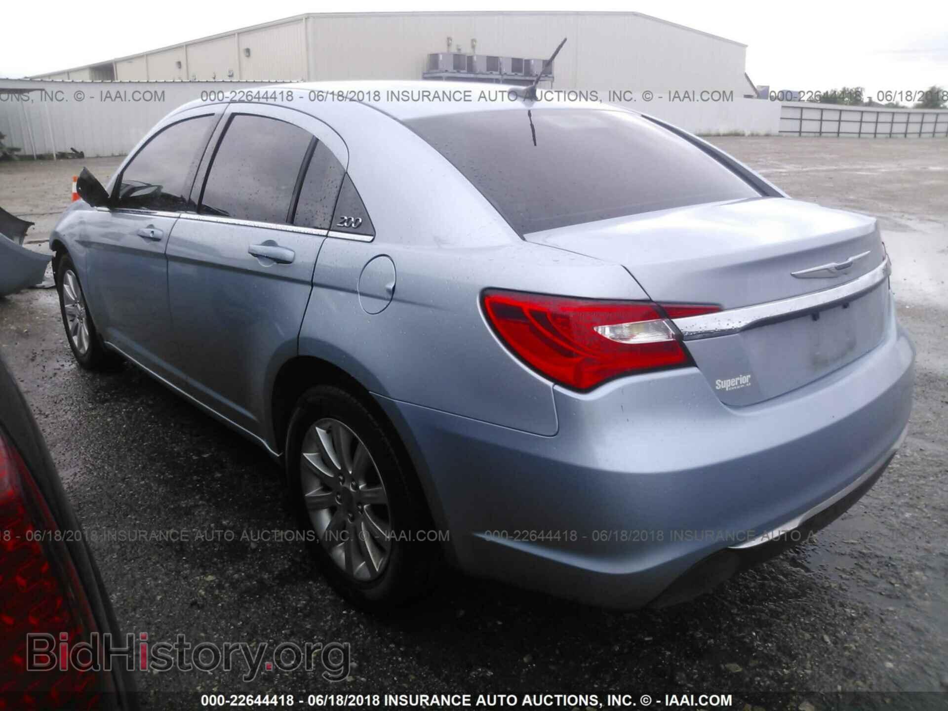 2012 Chrysler 200 - VIN: 1C3CCBBB6CN187819 - Фото 3