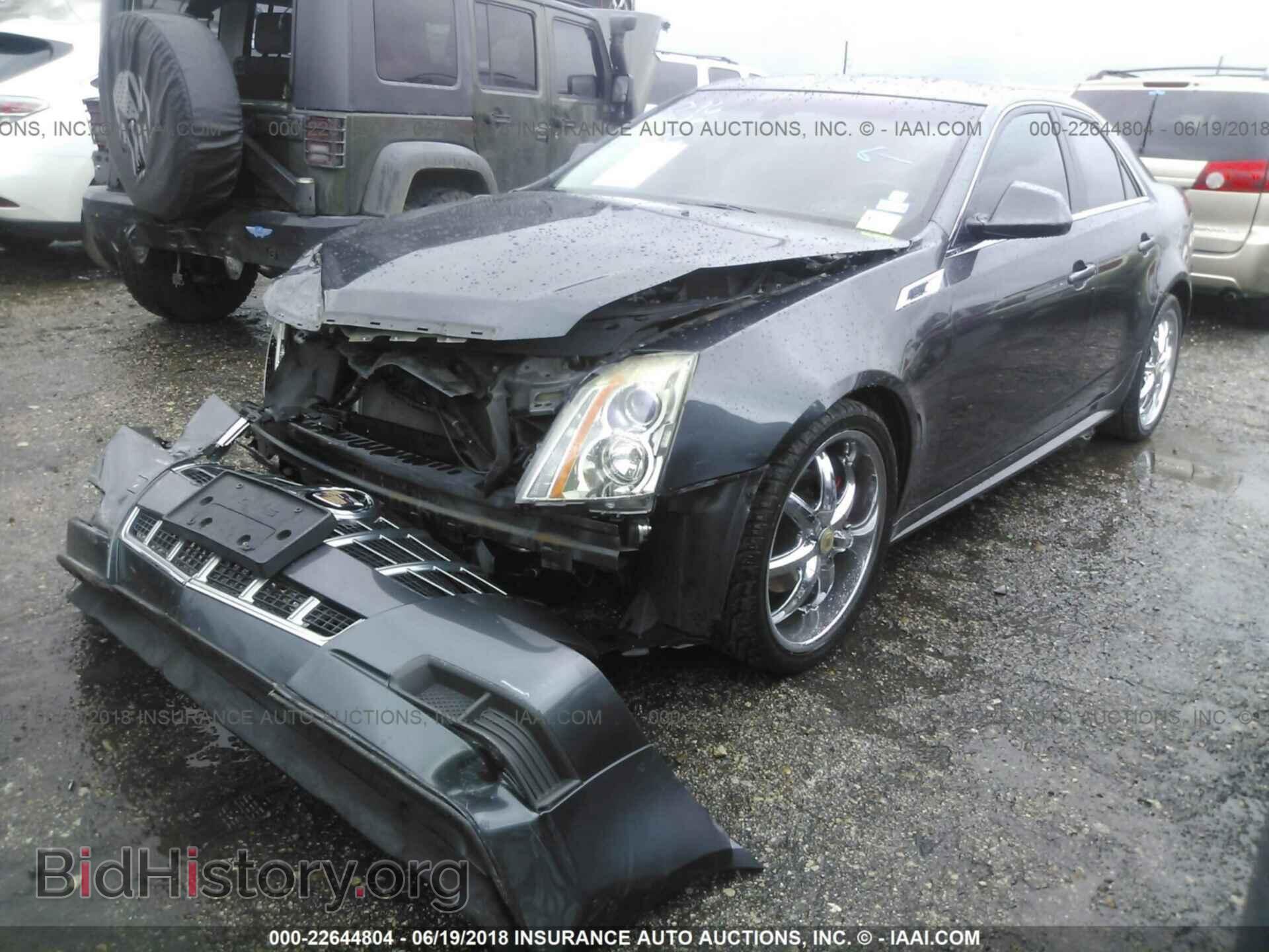 2013 Cadillac Cts - VIN: 1G6DE5E50D0104727 - Фото 2