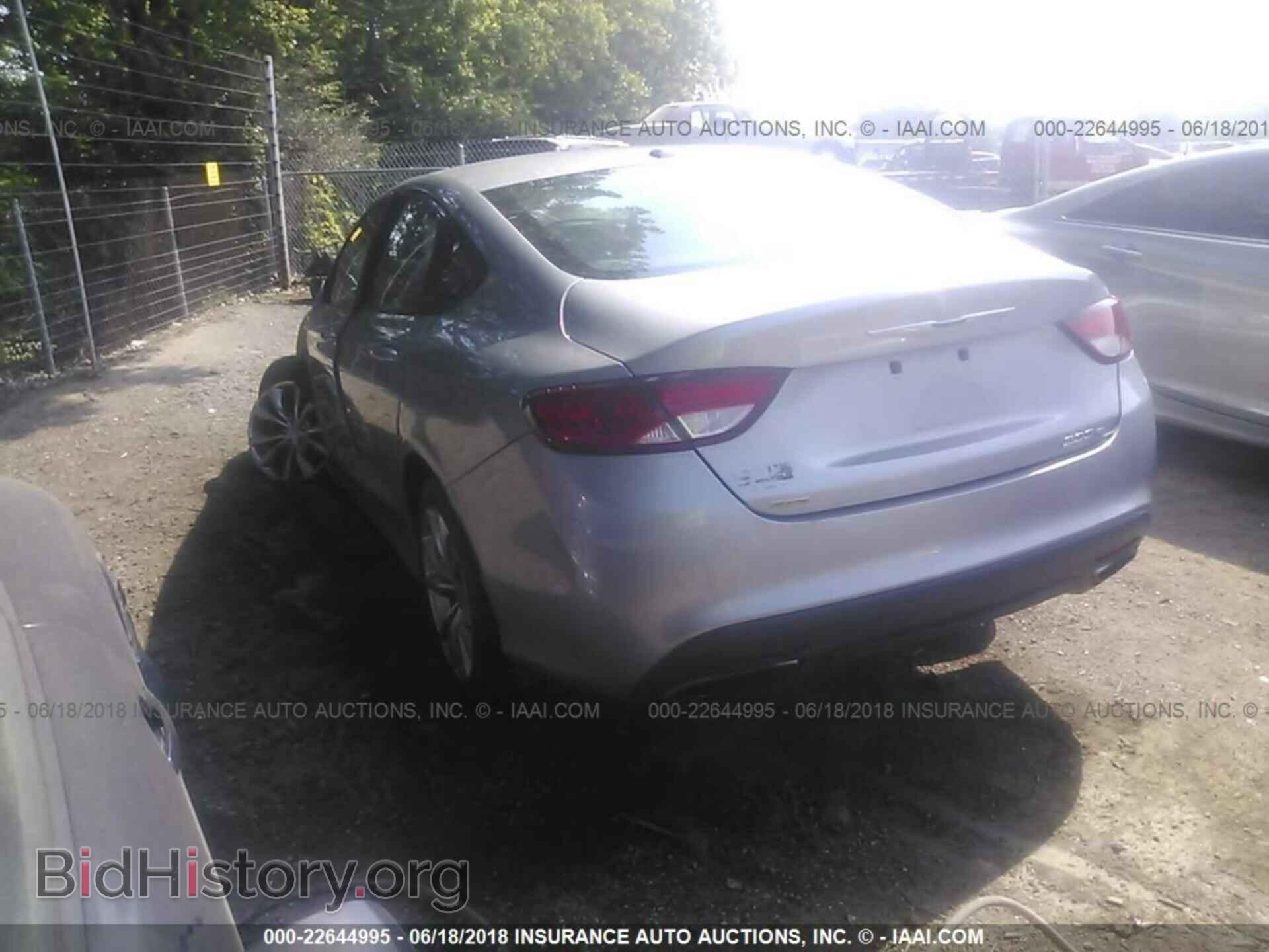 2015 Chrysler 200 - VIN: 1C3CCCBB4FN658506 - Фото 3