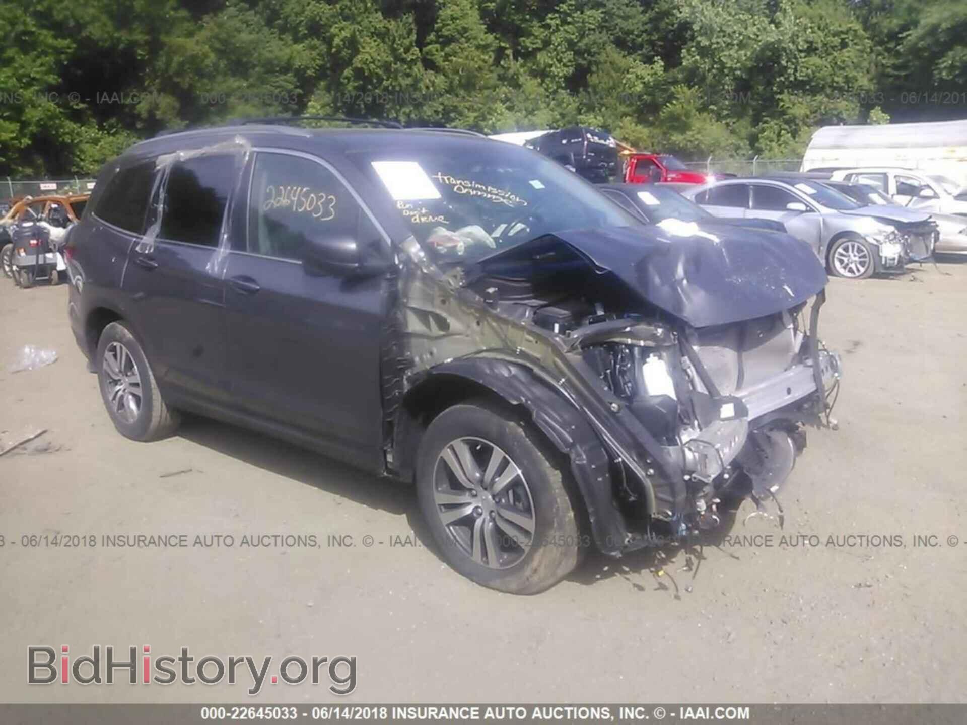 Photo 5FNYF6H71GB088591 - Honda Pilot 2016