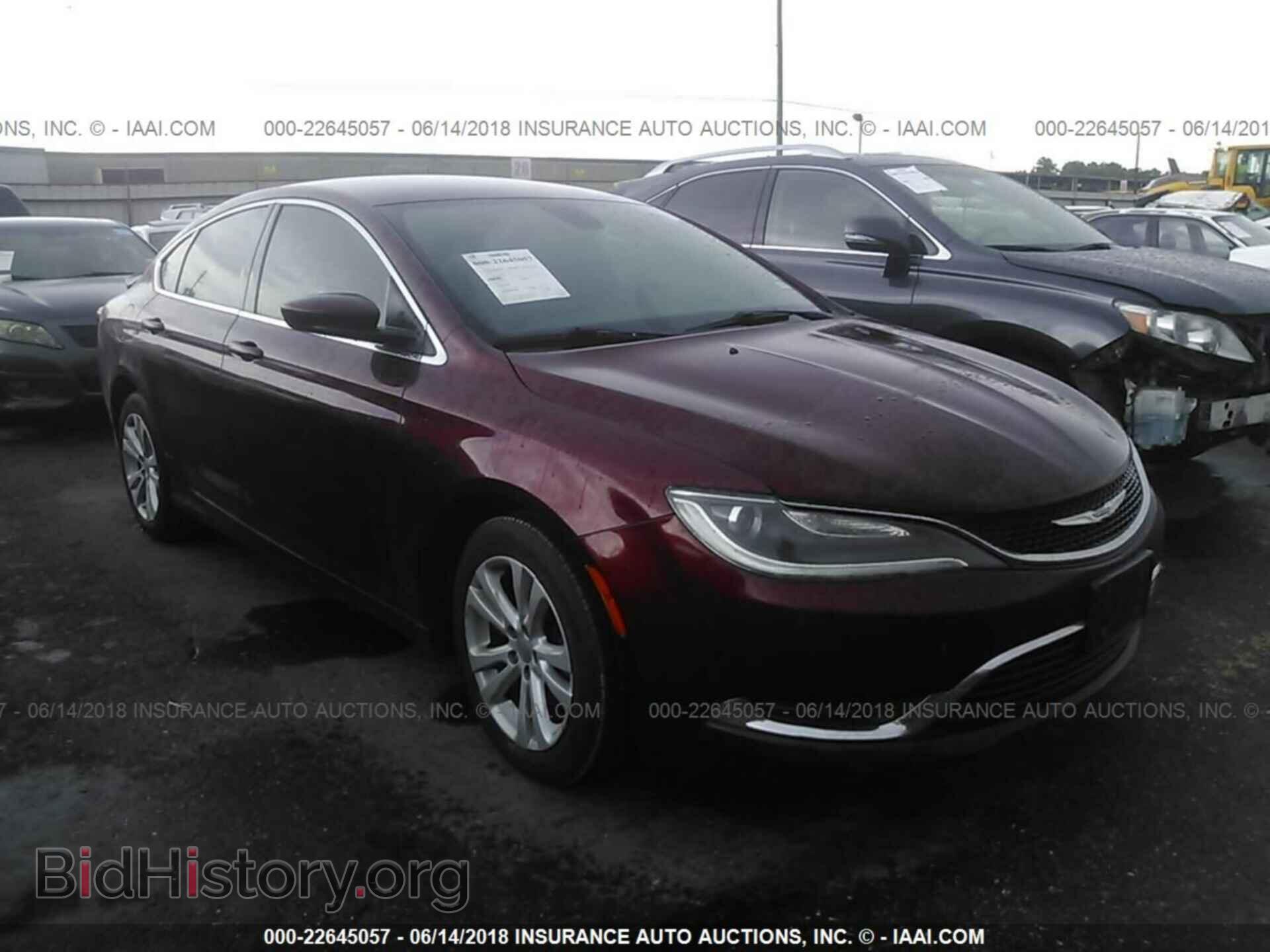 Фотография 1C3CCCAB3FN635588 - Chrysler 200 2015