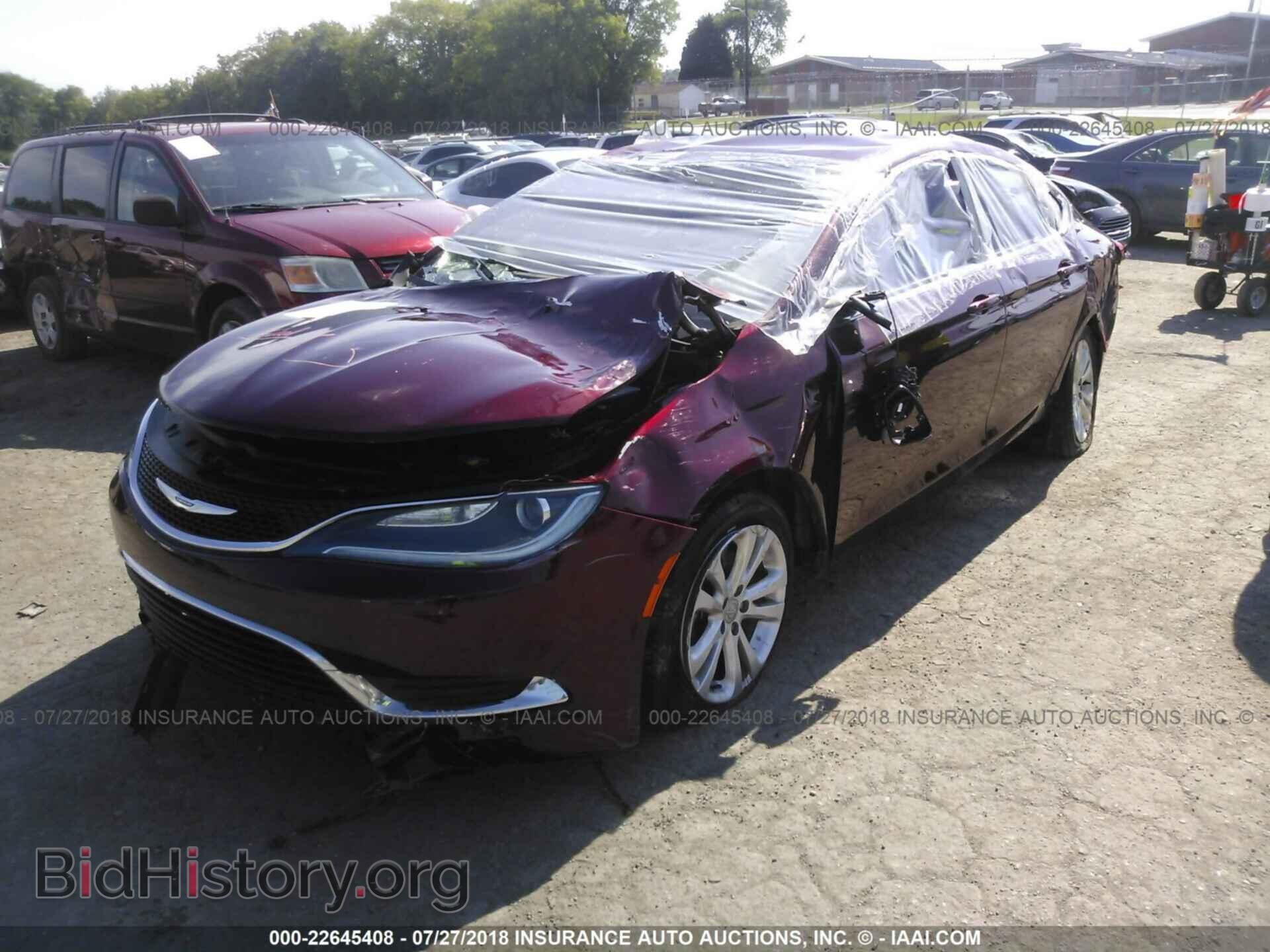 2016 Chrysler 200 - VIN: 1C3CCCAB7GN153322 - Фото 2