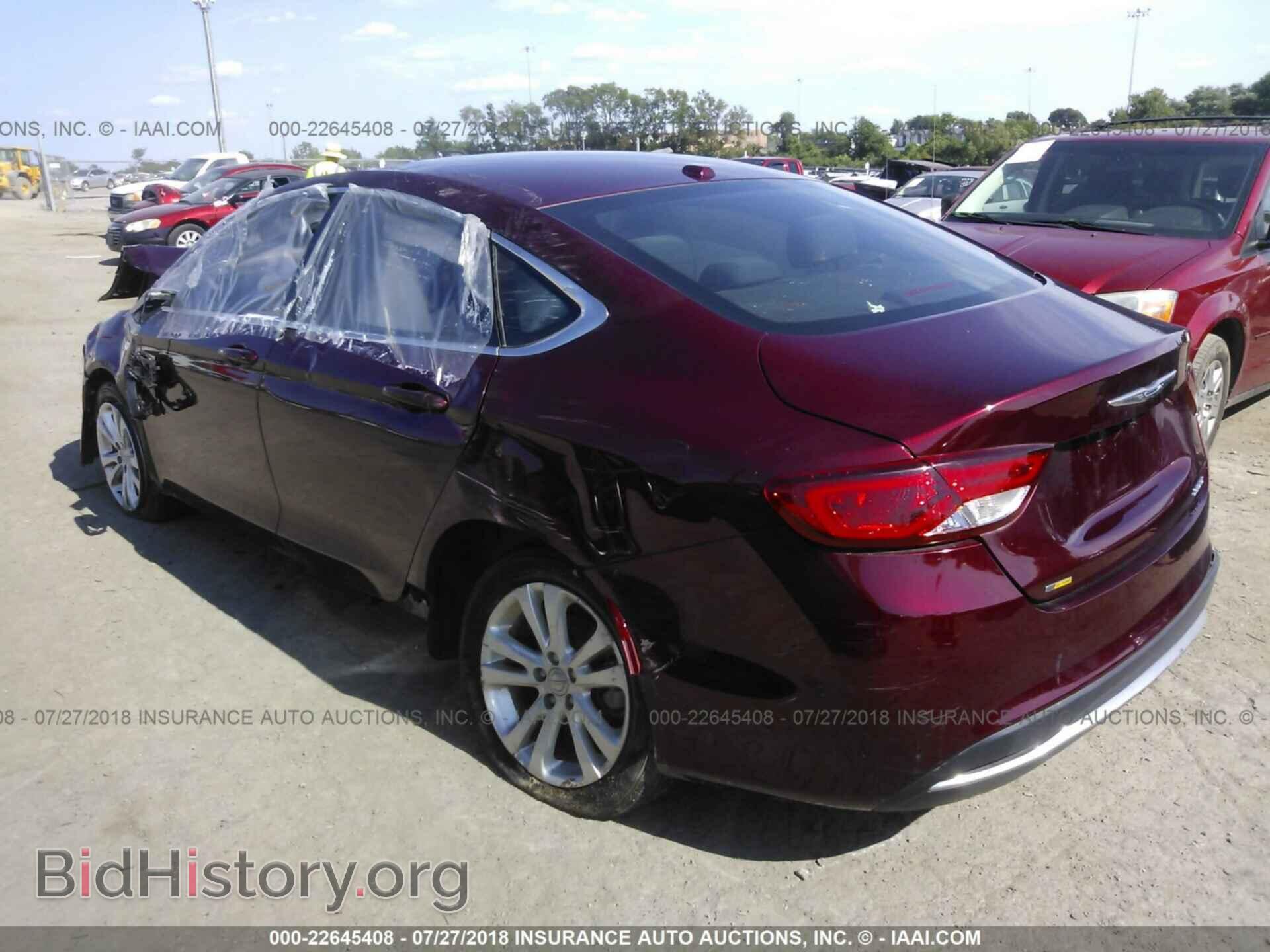 2016 Chrysler 200 - VIN: 1C3CCCAB7GN153322 - Фото 3