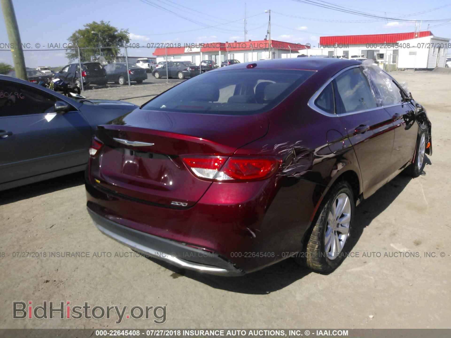 2016 Chrysler 200 - VIN: 1C3CCCAB7GN153322 - Фото 4