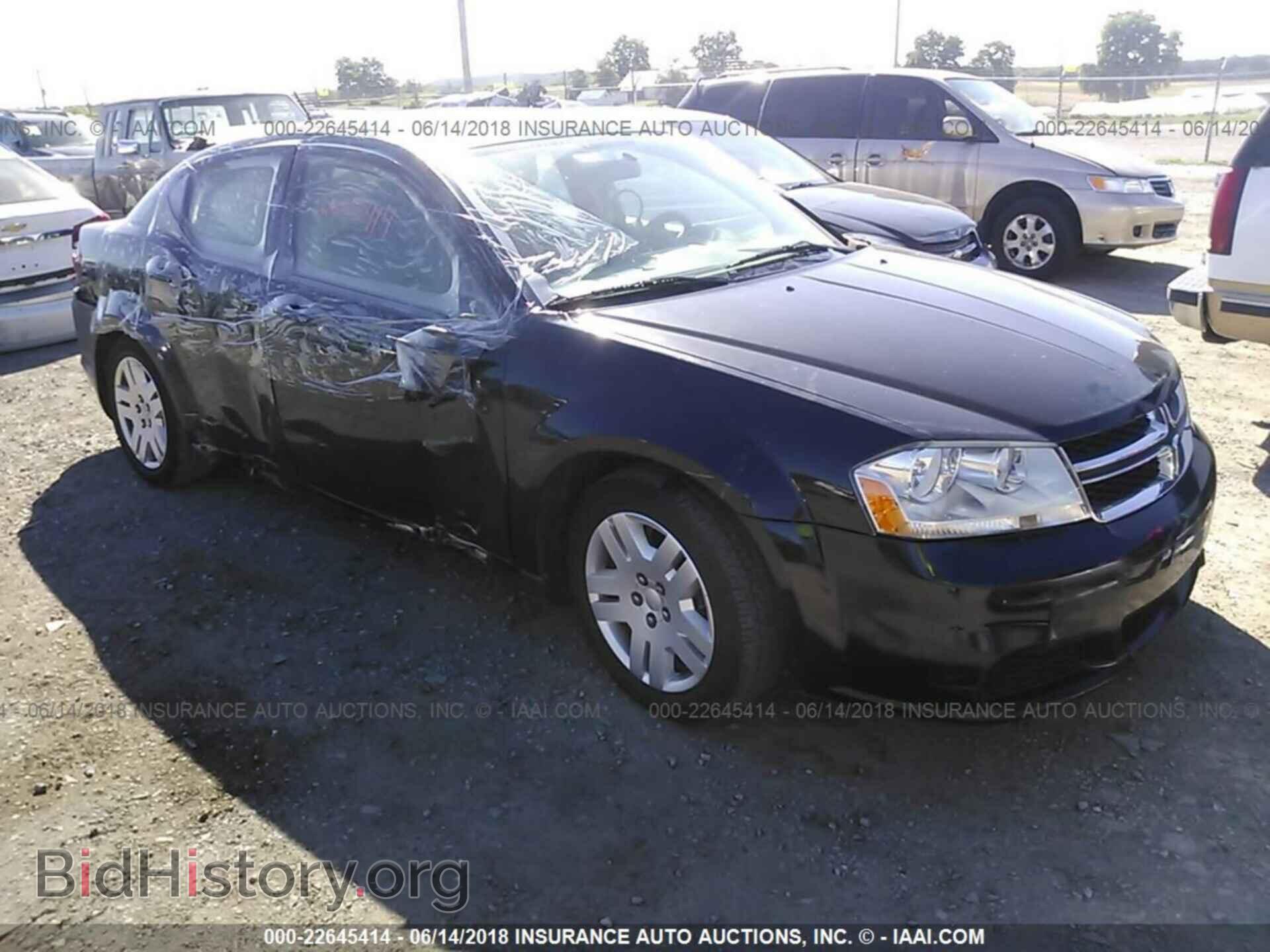 Фотография 1C3CDZAB9EN216904 - Dodge Avenger 2014