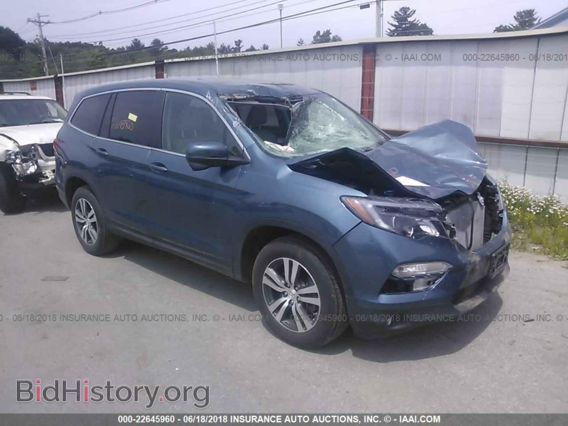 Photo 5FNYF6H5XHB031063 - Honda Pilot 2017