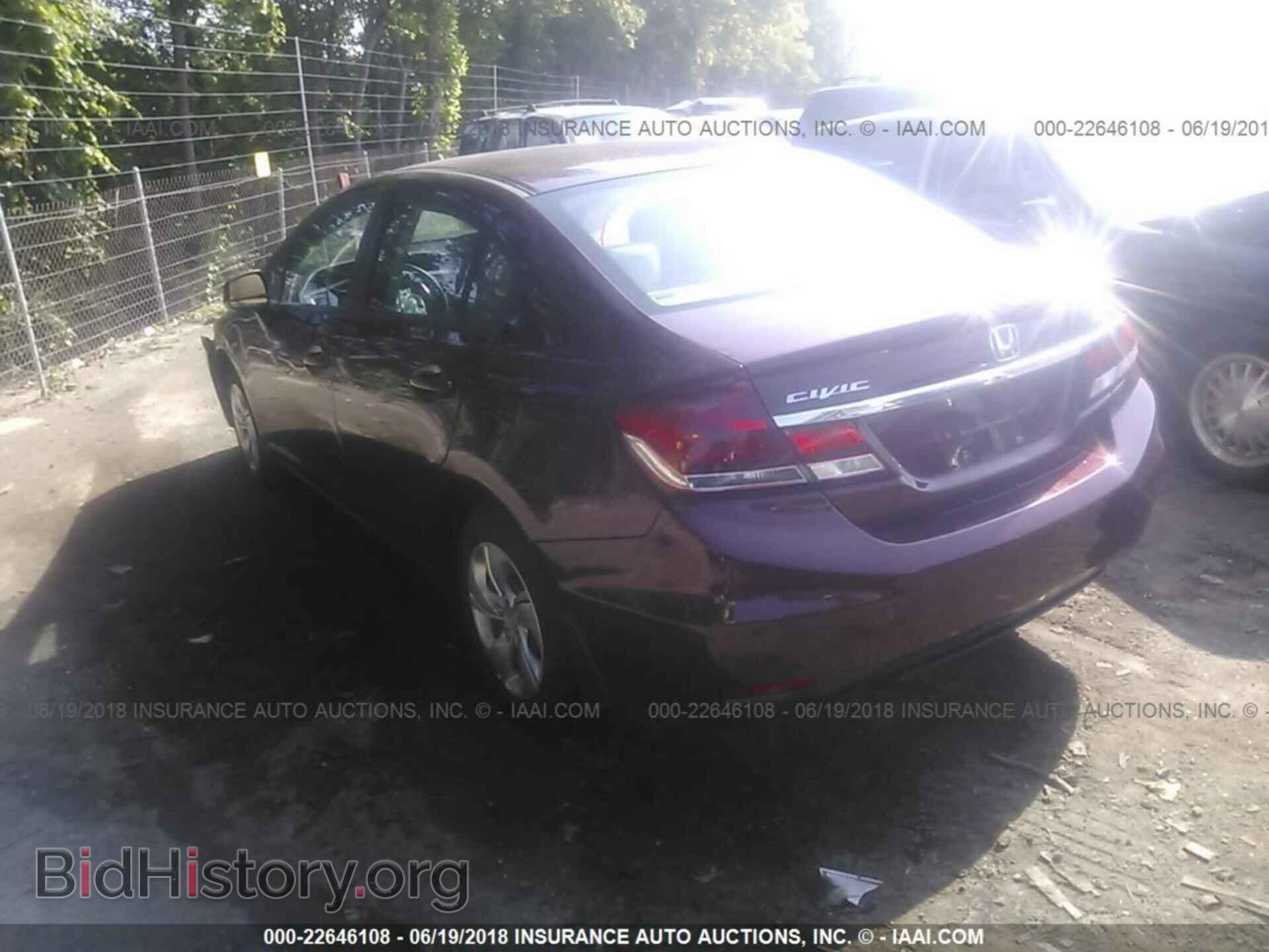 2013 Honda Civic - VIN: 19XFB2F5XDE096820 - Photo 3