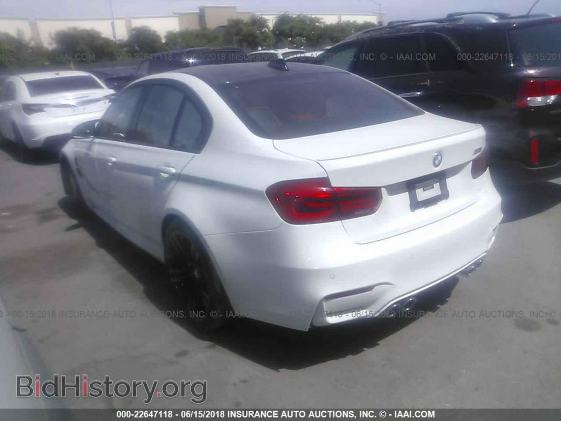 2018 Bmw M3 - VIN: WBS8M9C59J5J79932 - Photo 3
