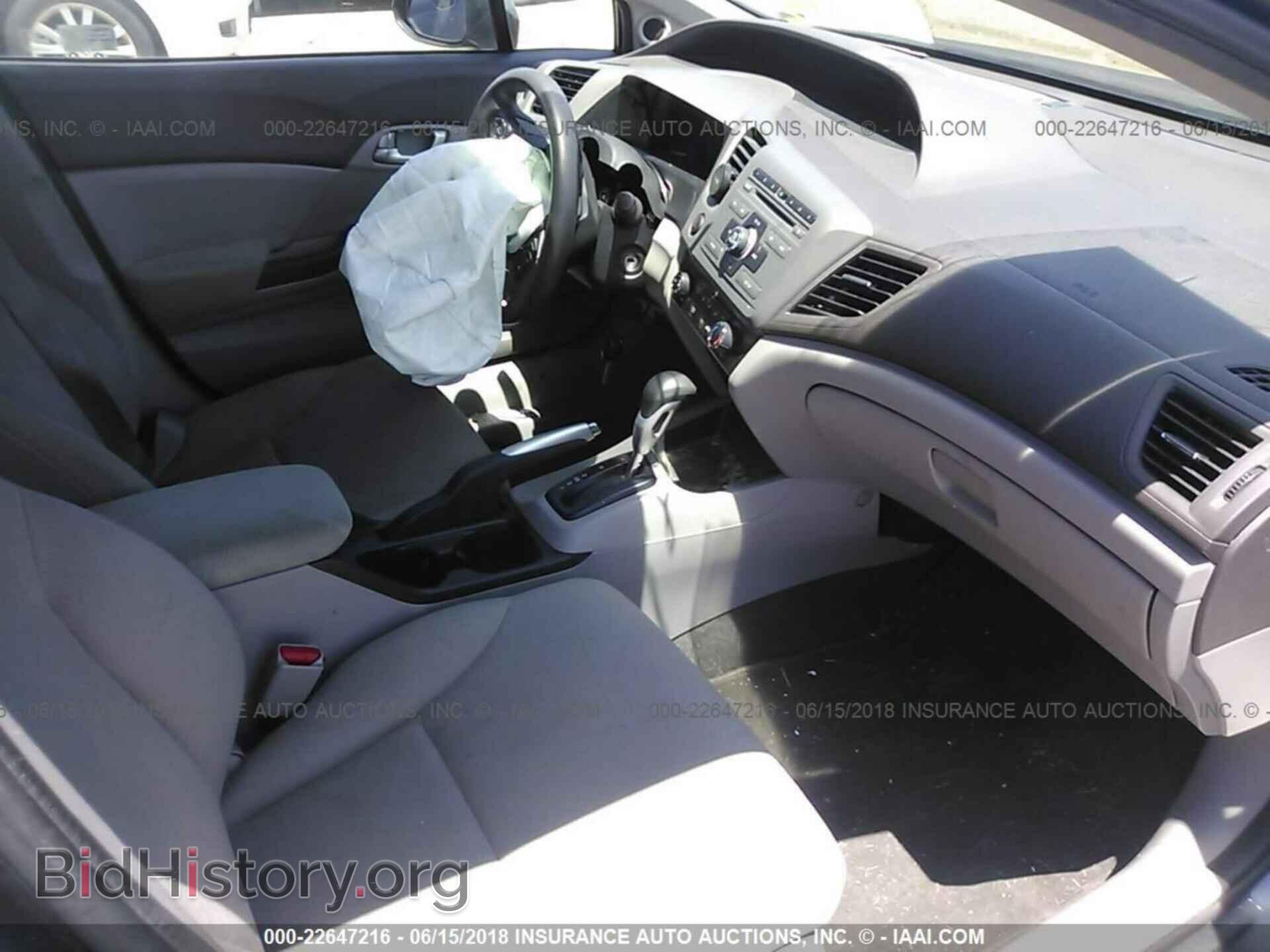 2012 Honda CIVIC (VIN 19XFB2F87CE109242) — фото 5 из 10