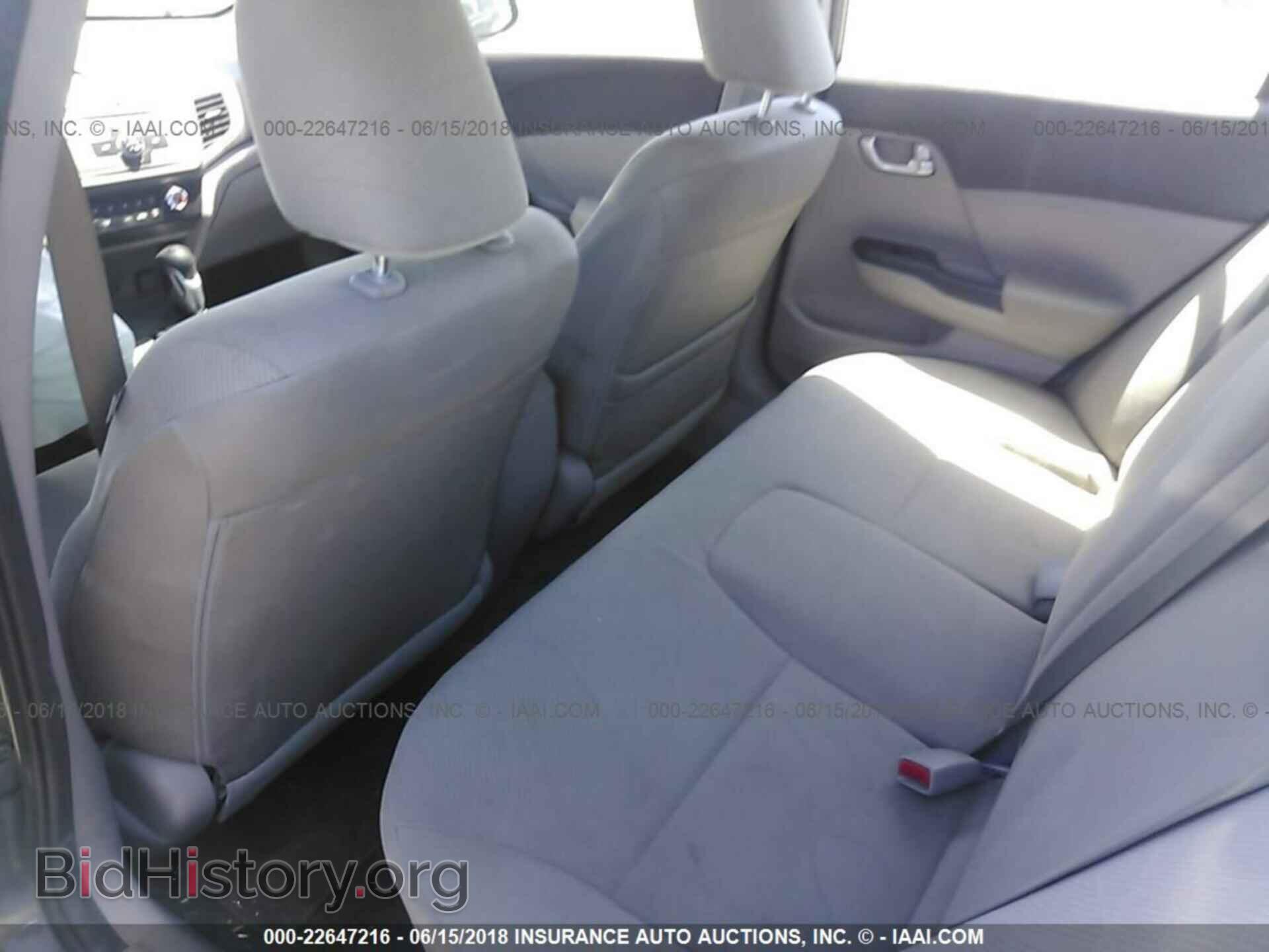 2012 Honda CIVIC (VIN 19XFB2F87CE109242) — фото 8 из 10