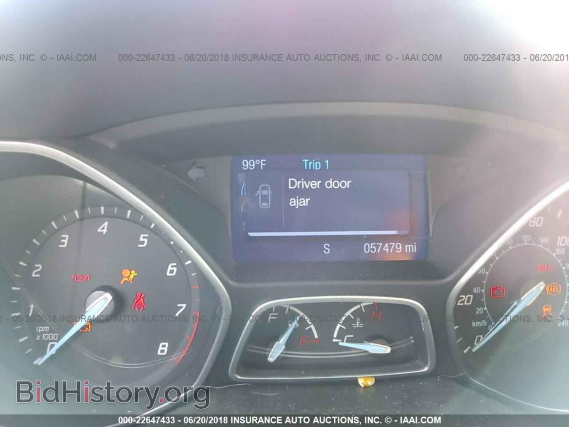2014 FORD FOCUS - VIN: 1FADP3F24EL284428 - Фото 7