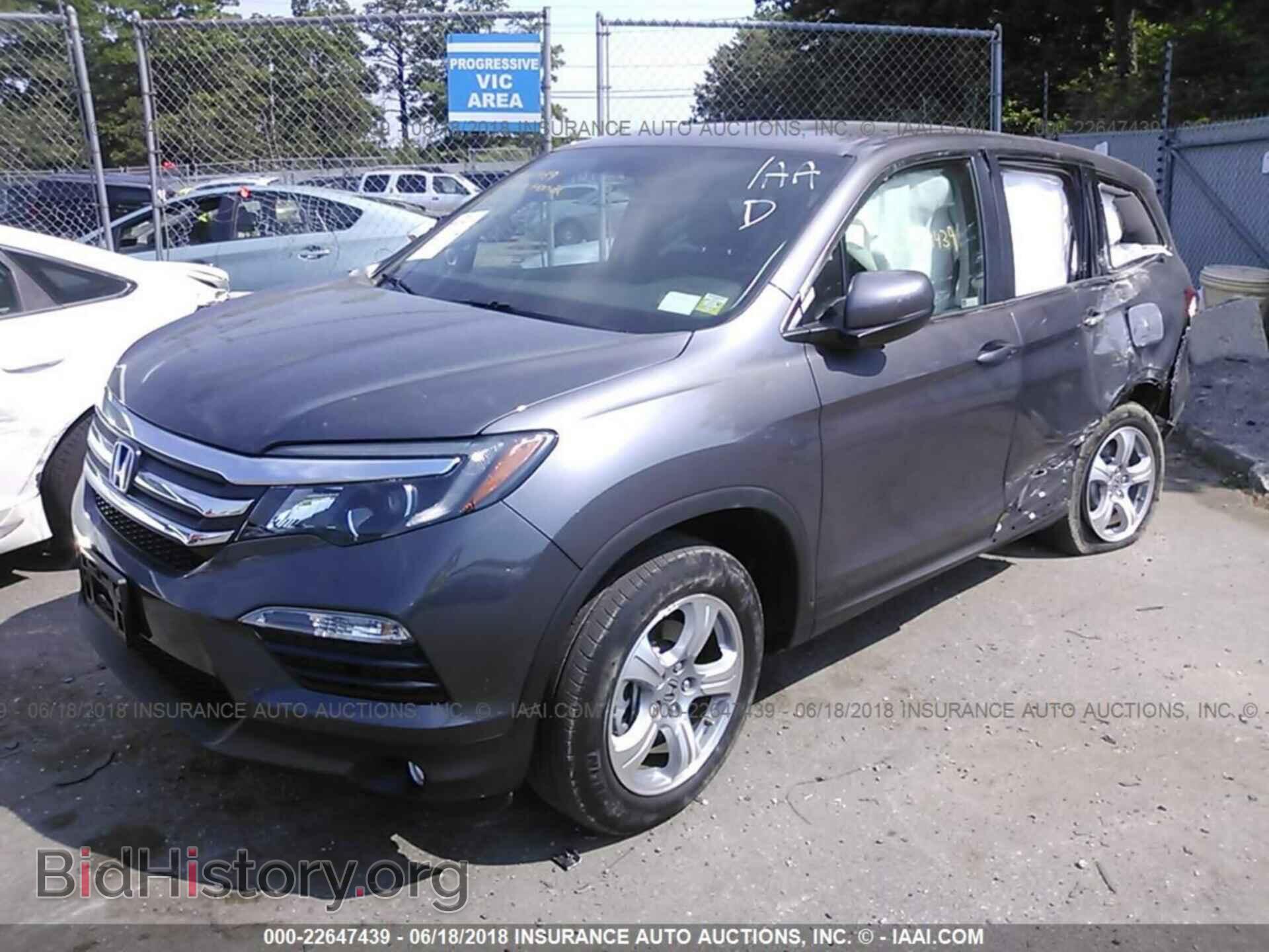 2018 Honda Pilot - VIN: 5FNYF6H59JB051519 - Фото 2