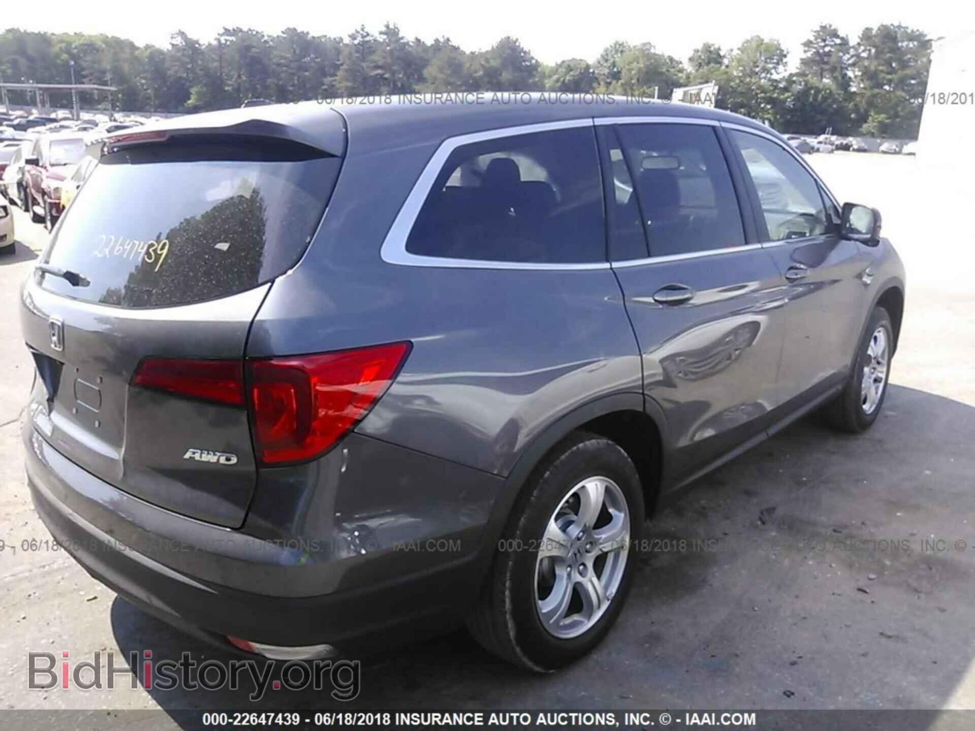 2018 Honda Pilot - VIN: 5FNYF6H59JB051519 - Фото 4
