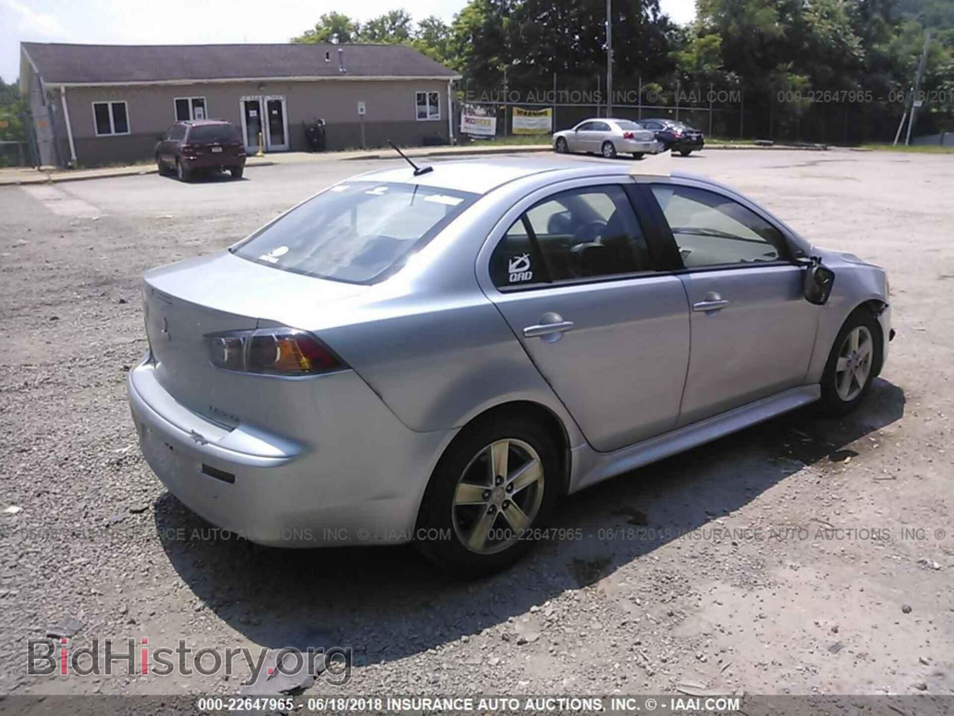 2013 Mitsubishi Lancer - VIN: JA32V2FWXDU001218 - Фото 4