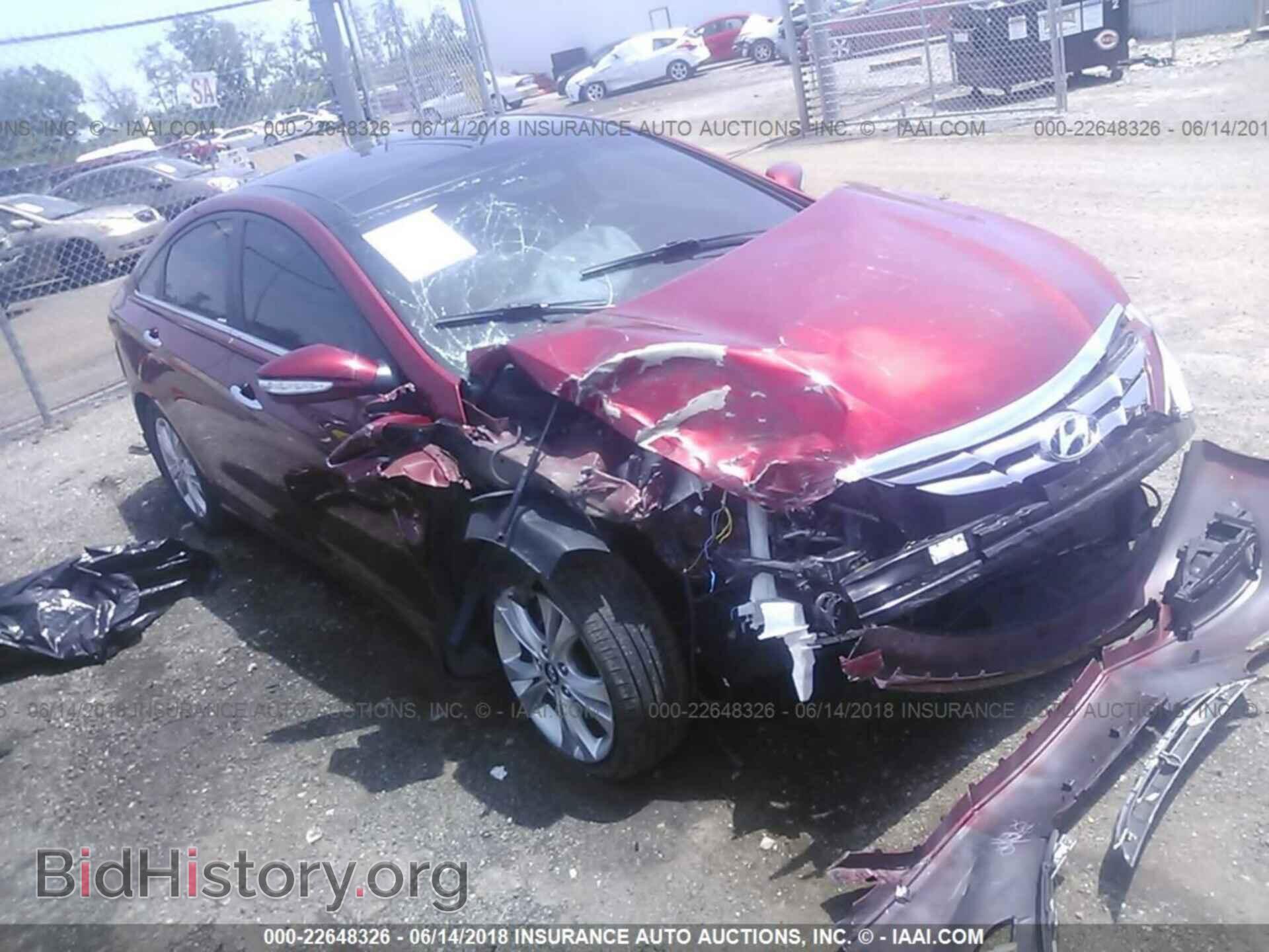 Photo 5NPEC4AC3CH421103 - Hyundai Sonata 2012