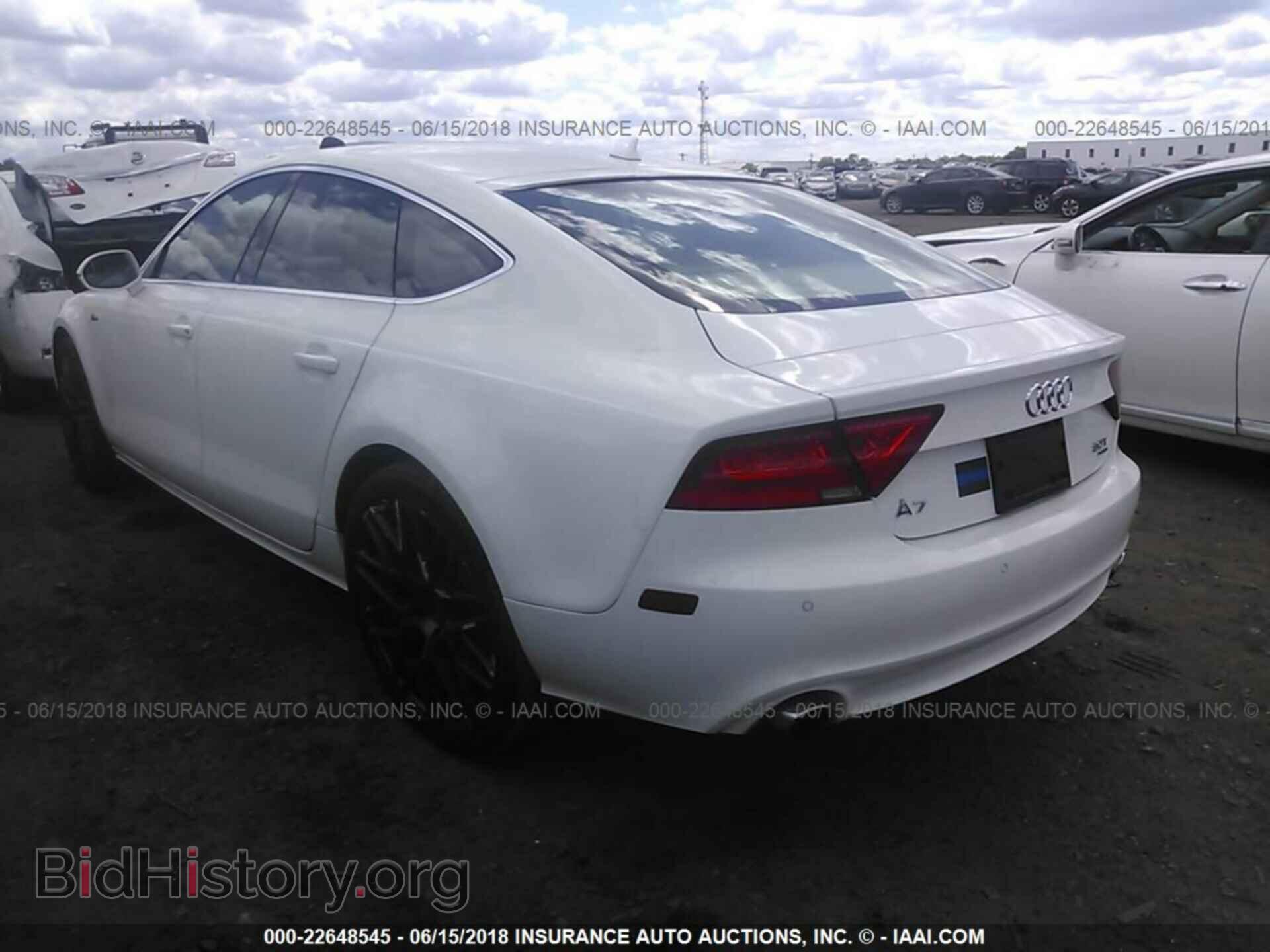 2012 Audi A7 - VIN: WAUSGAFC5CN001385 - Фото 3